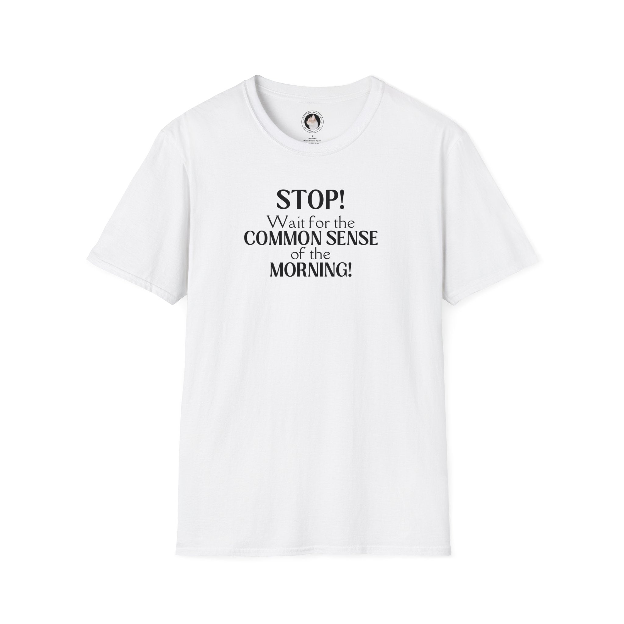 Common Sense Unisex Softstyle T - Shirt - T - Shirt - Epileptic Al’s Shop