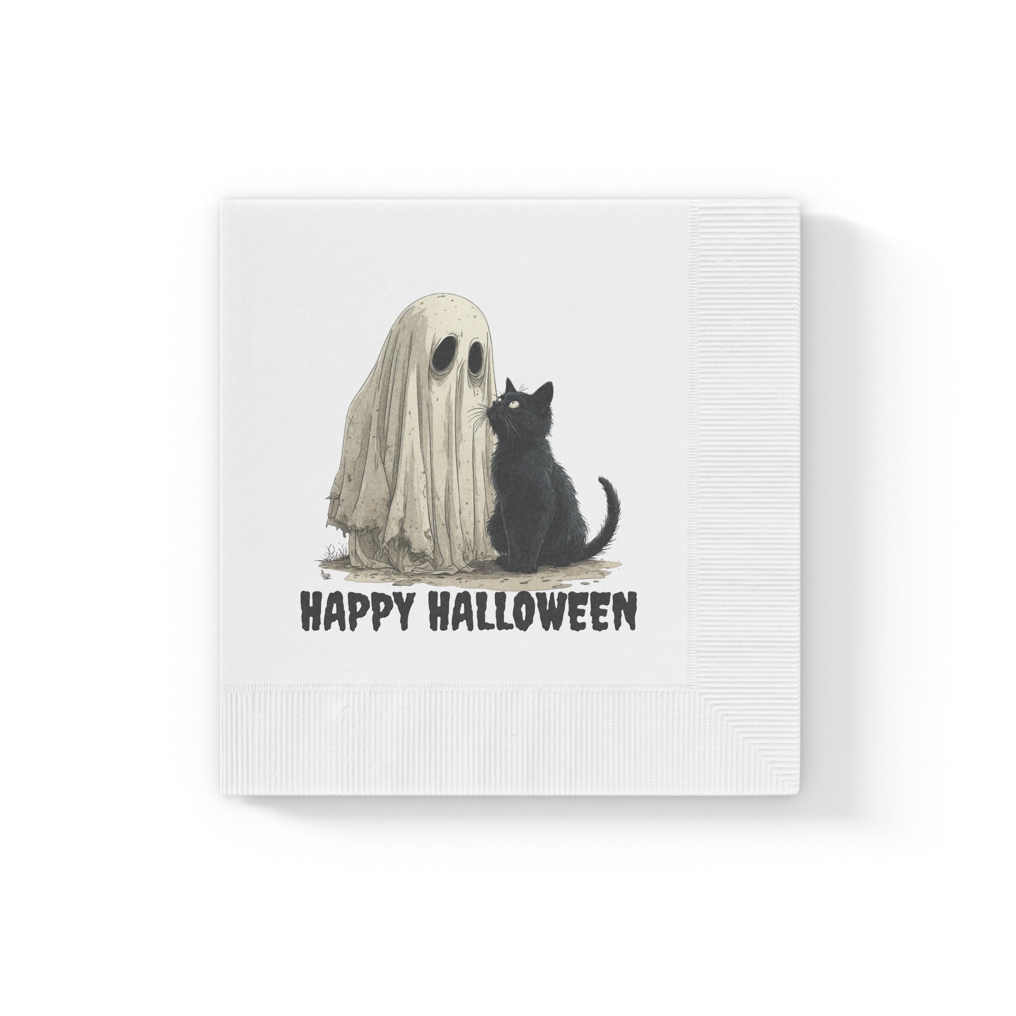 Halloween-themed Party Napkins, Spooky Decor