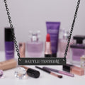 Battle-Tested Epilepsy Awareness Bar Necklace