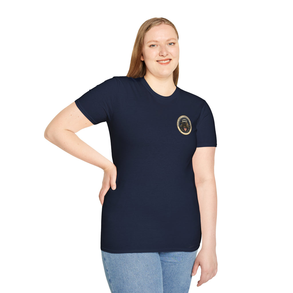 Department of Unprovoked Zoomies Cat T-Shirt | Faux Government Seal Tee