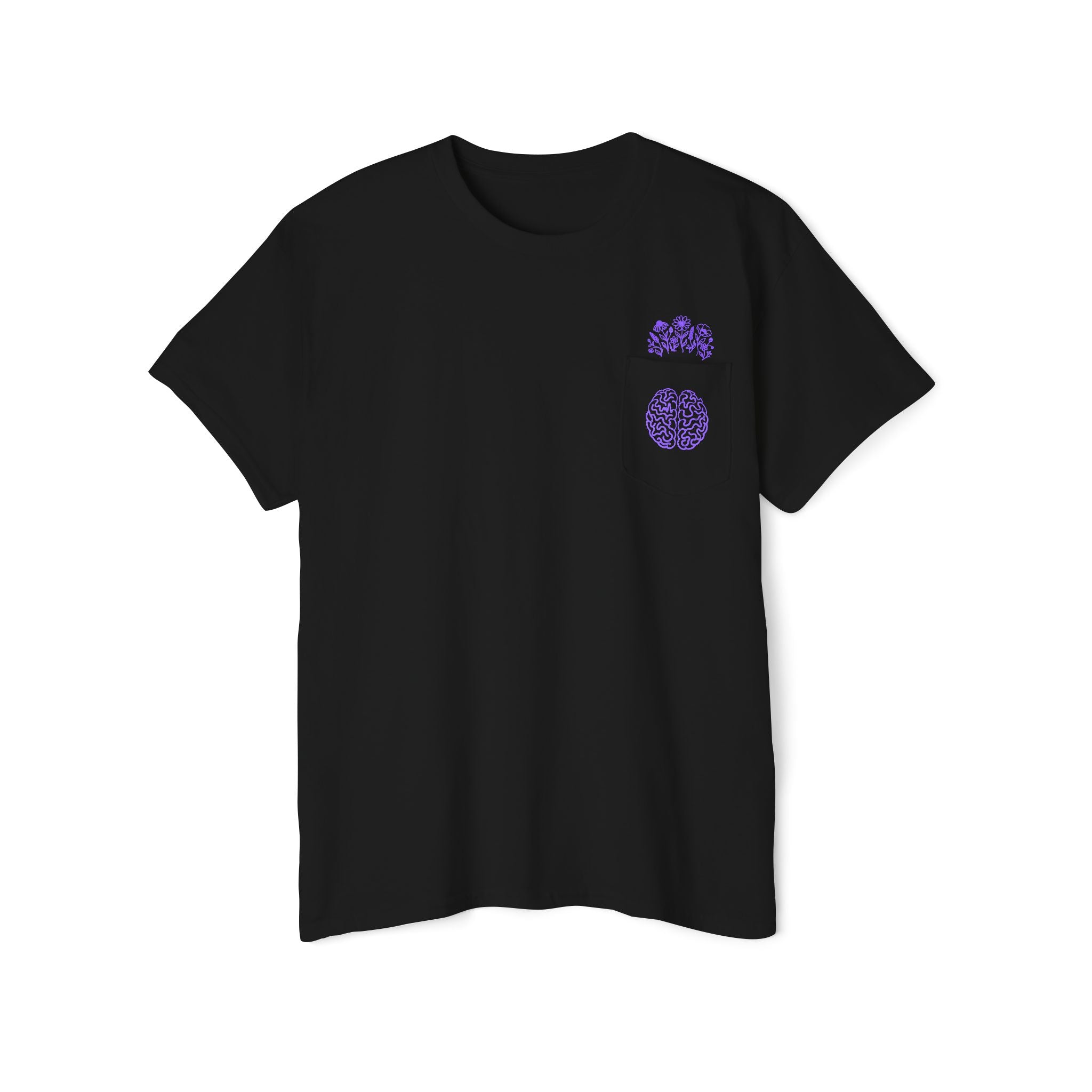 Mind in Bloom Epilepsy Awareness Pocket T-Shirt