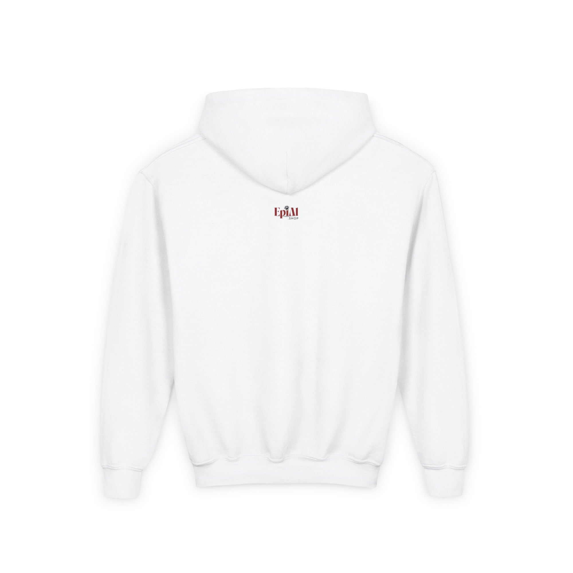 Youth Halloween Hoodie, Ghost and Cat Design