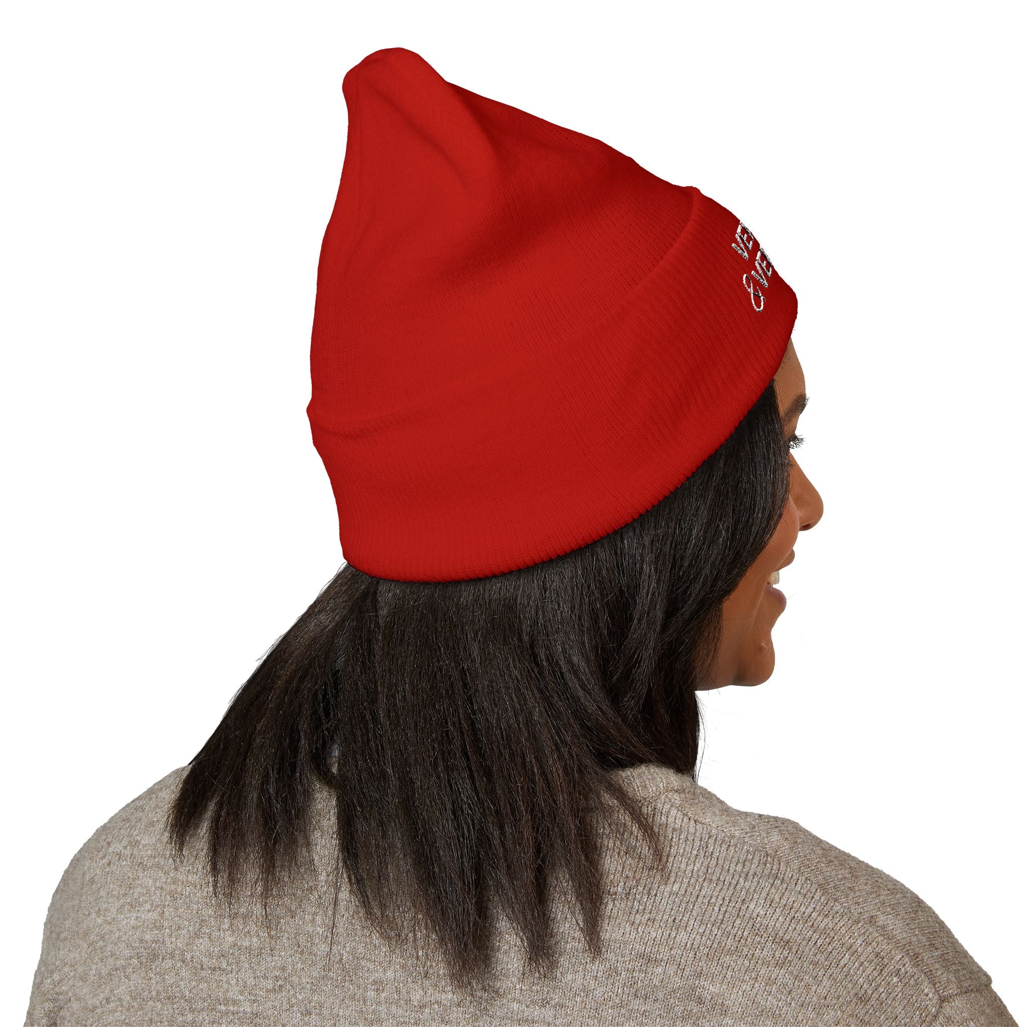 Very Legal & Very Cool Embroidered Knit Beanie – Political Parody Winter Hat
