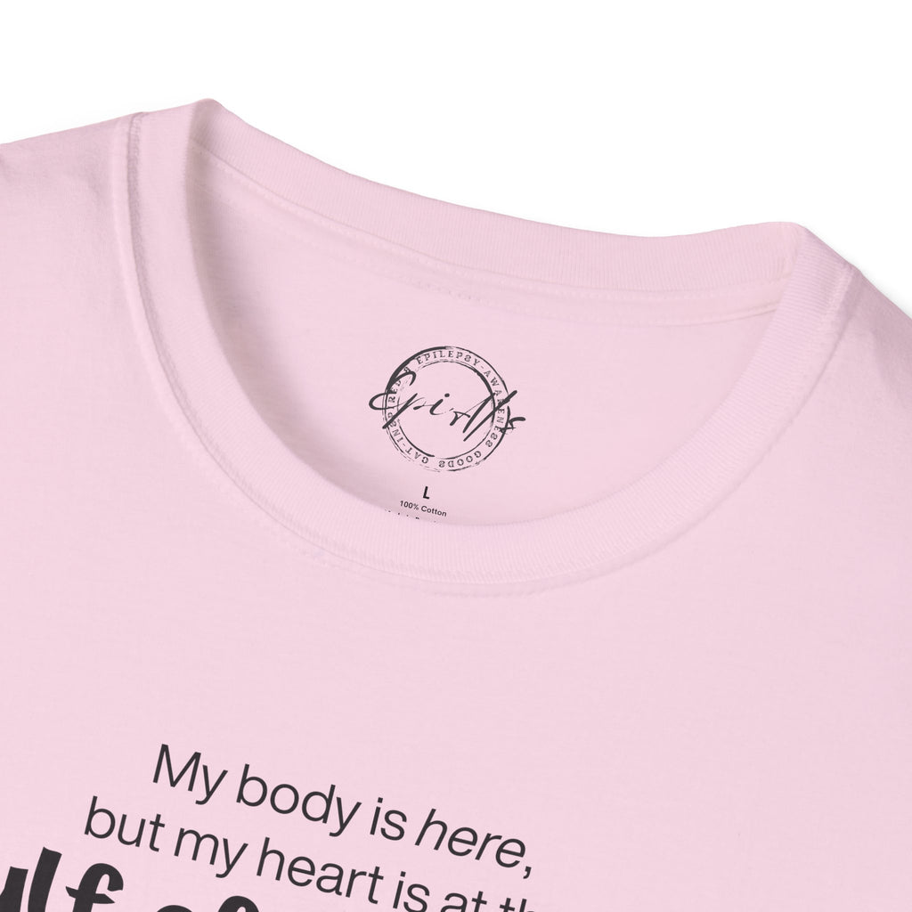 Heart at the Gulf Graphic T-Shirt - Perfect for Beach Lovers