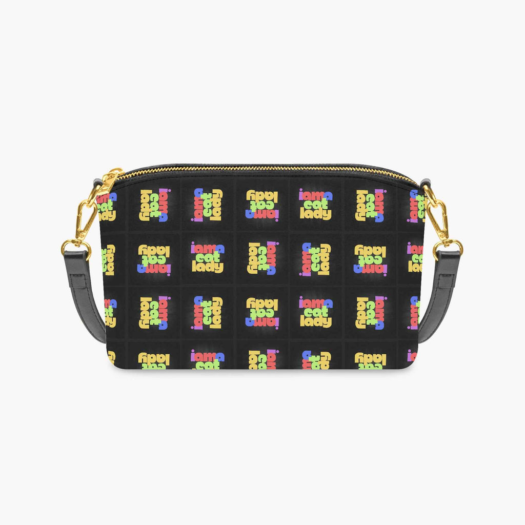 I Am A Cat Lady Dual Strap Crossbody Bag