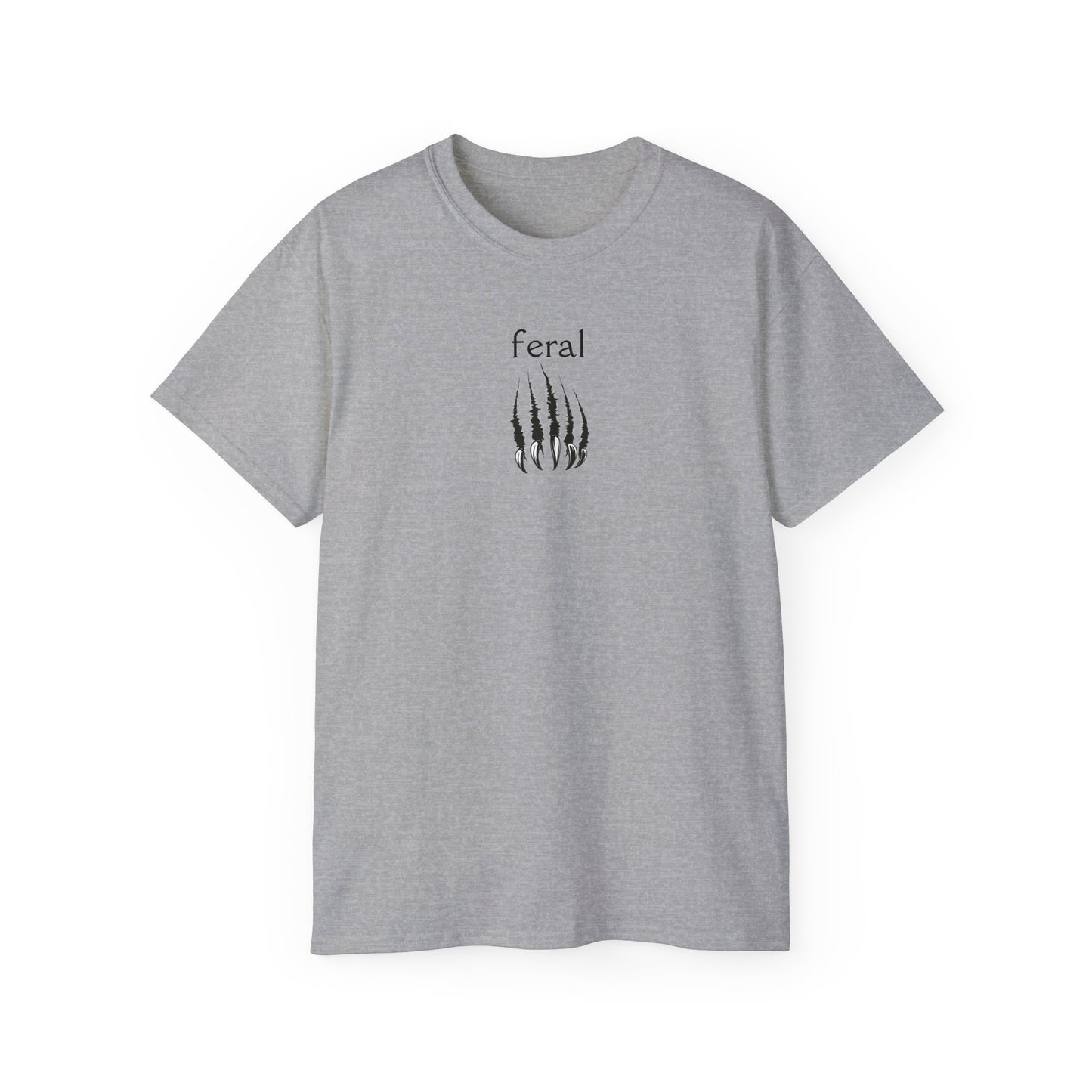 Feral Unisex Ultra Cotton Tee - T - Shirt - Epileptic Al’s Shop