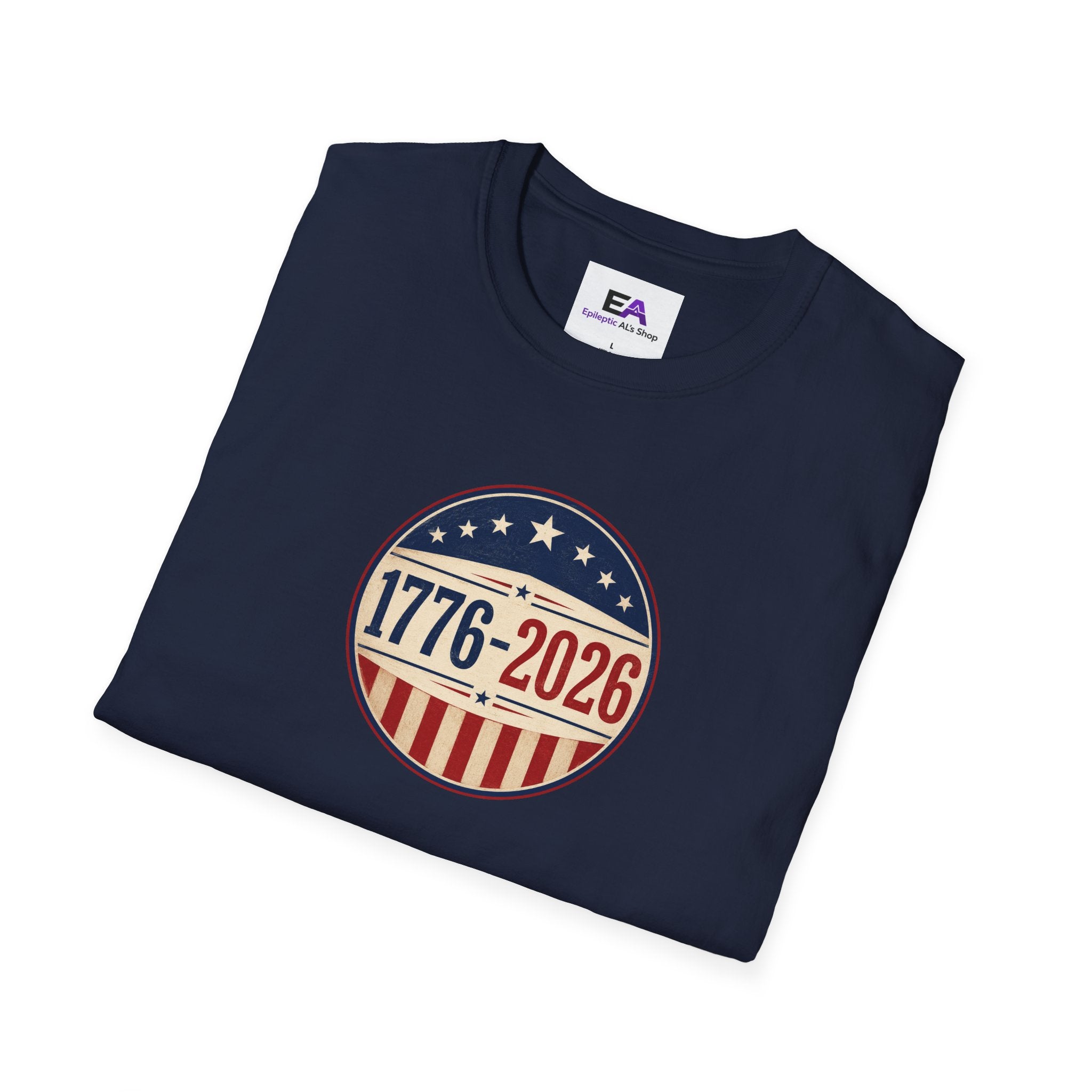 1776–2026 USA Patriotic T-Shirt | Vintage Americana Anniversary Tee
