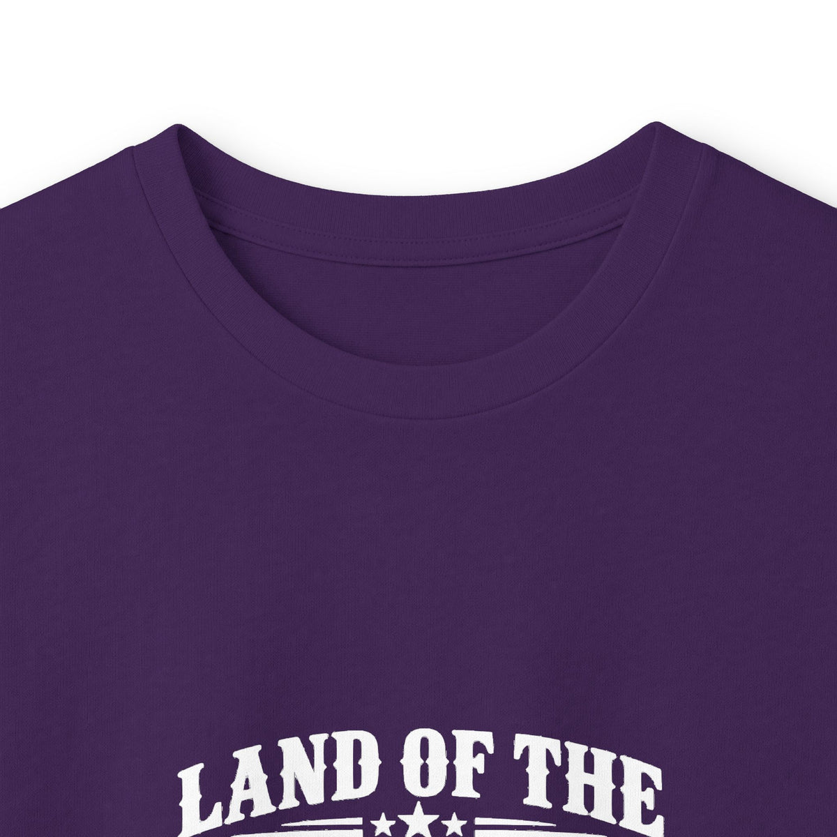 Land of the Free Long Sleeve T-Shirt | Vintage Patriotic American Freedom Tee