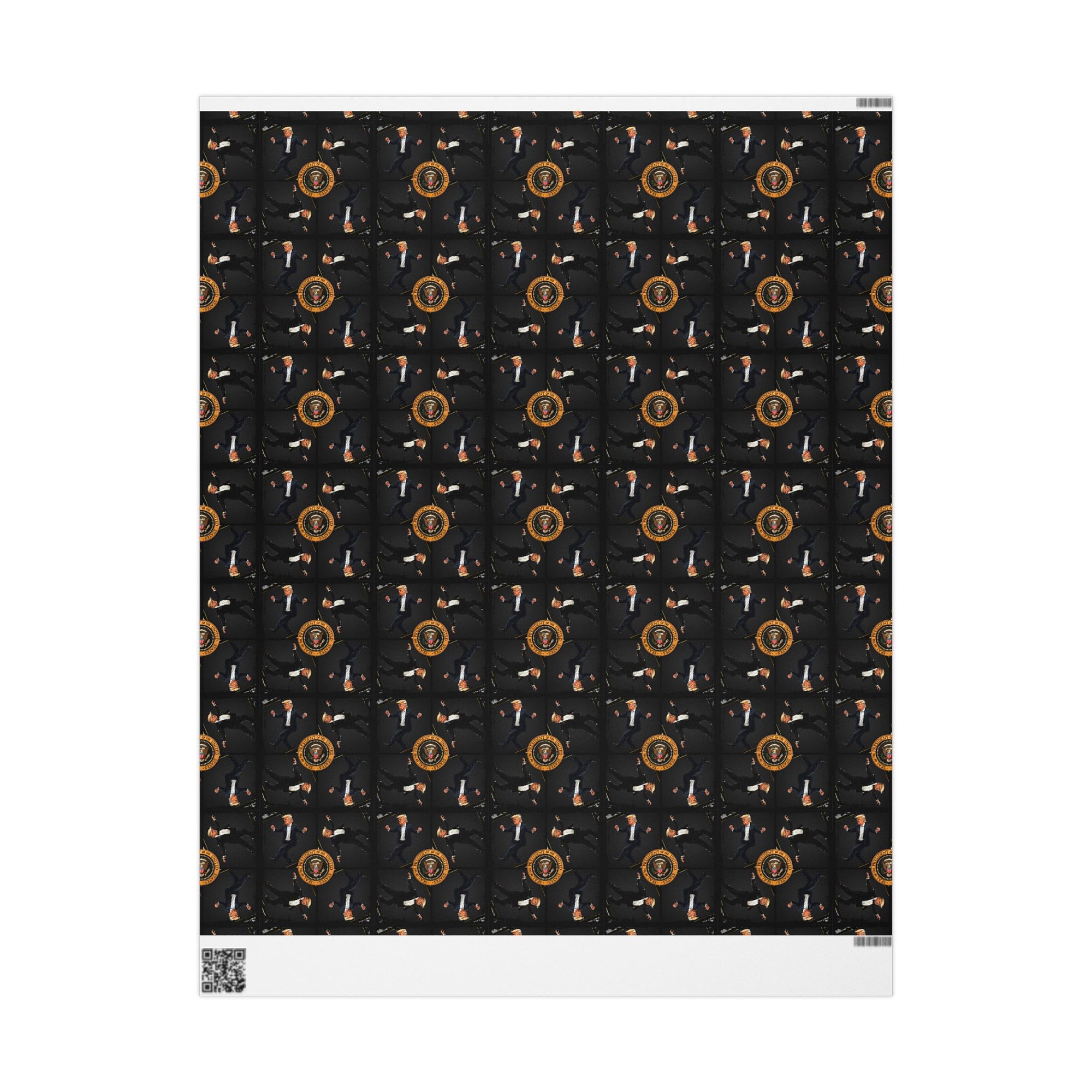 Dancing President Wrapping Paper