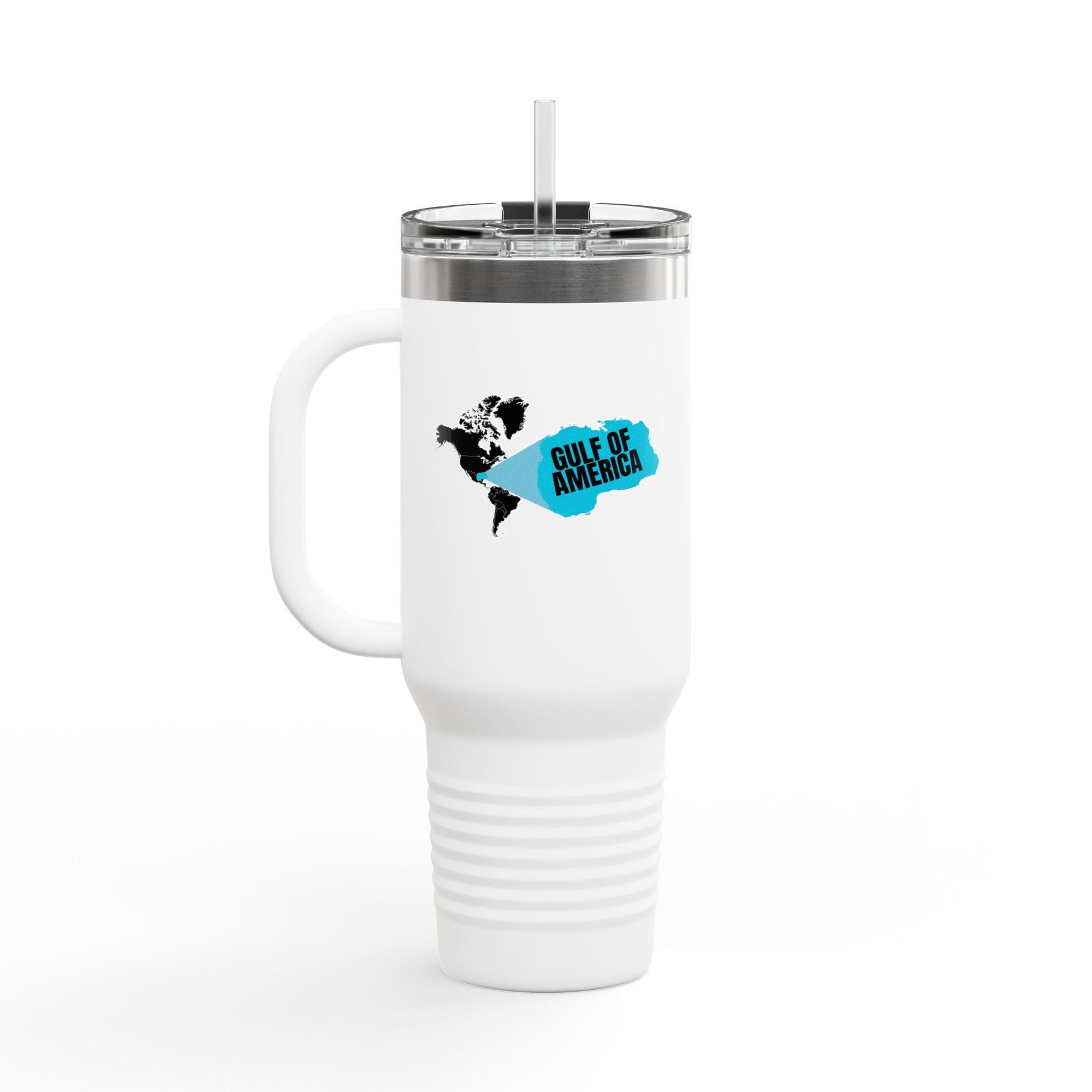American Gulf Map Insulated Travel Mug, 40oz