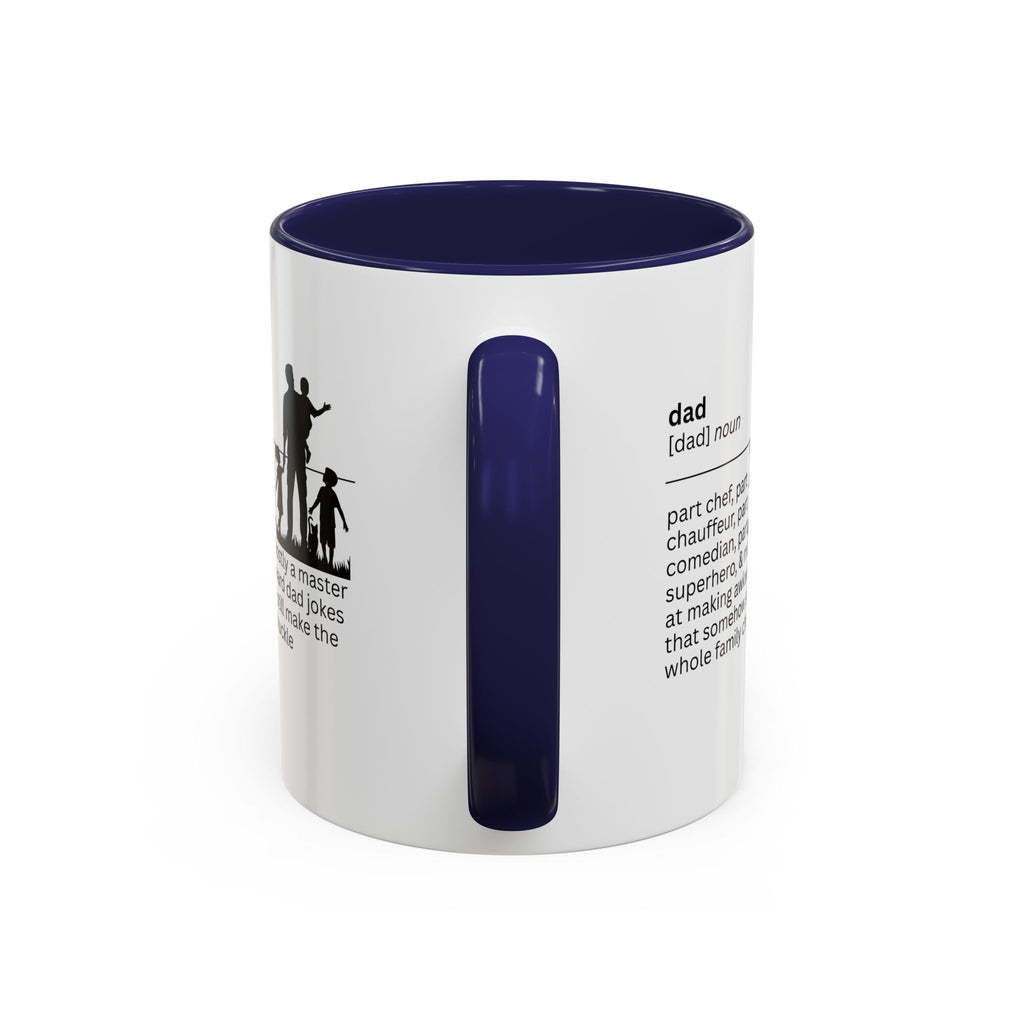 Dad Jokes Accent Coffee Mug - Perfect Gift for Dads