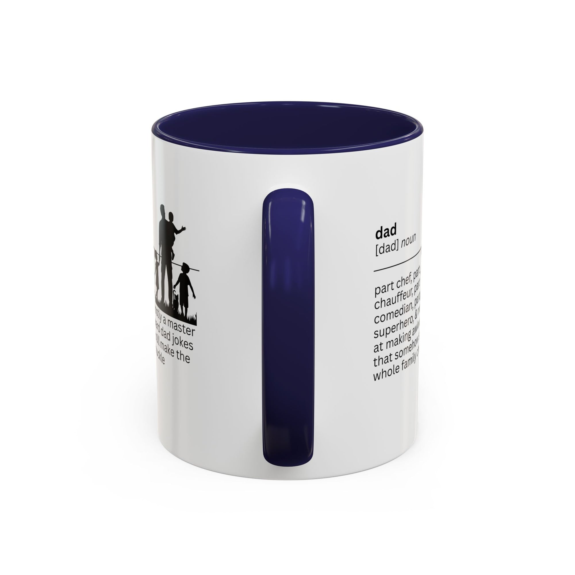 Dad Jokes Accent Coffee Mug - Perfect Gift for Dads