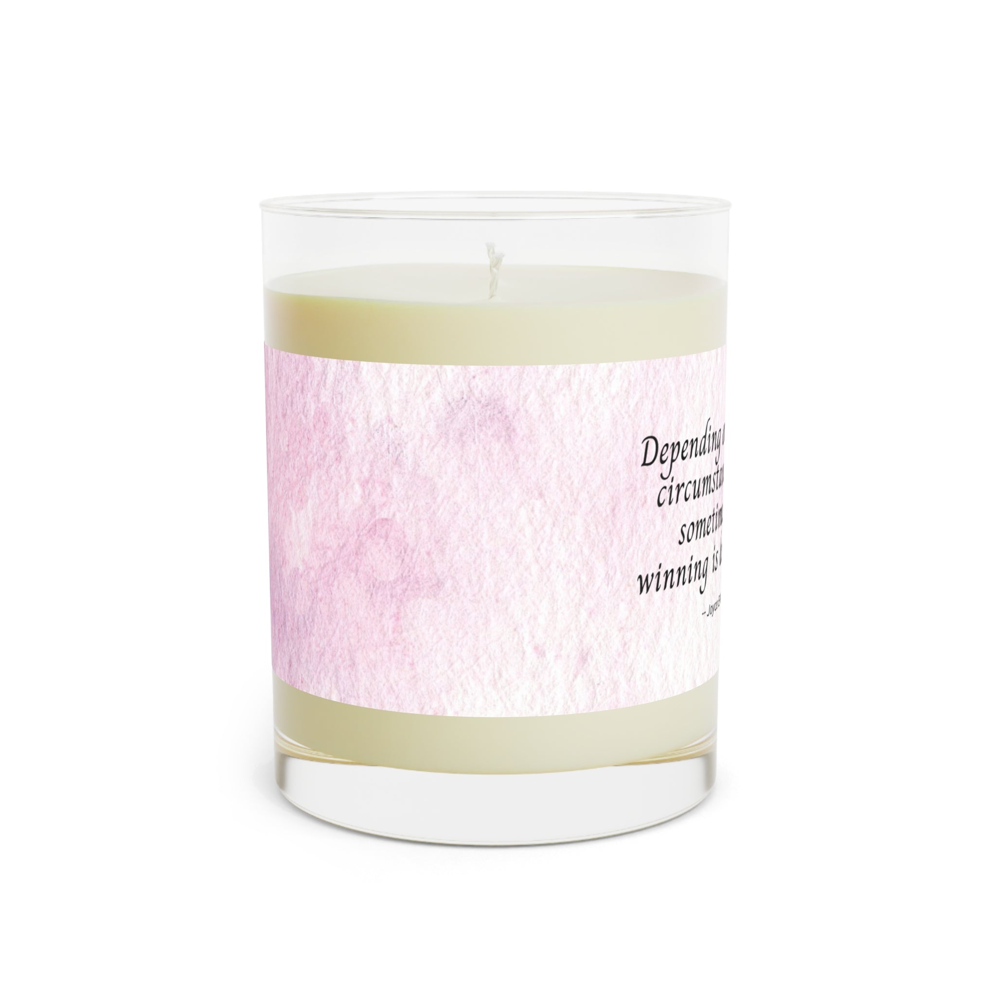 Photo depicting the ​Winning is Losing Scented Candle - Full Glass, 11oz from EpiAl's Shop.