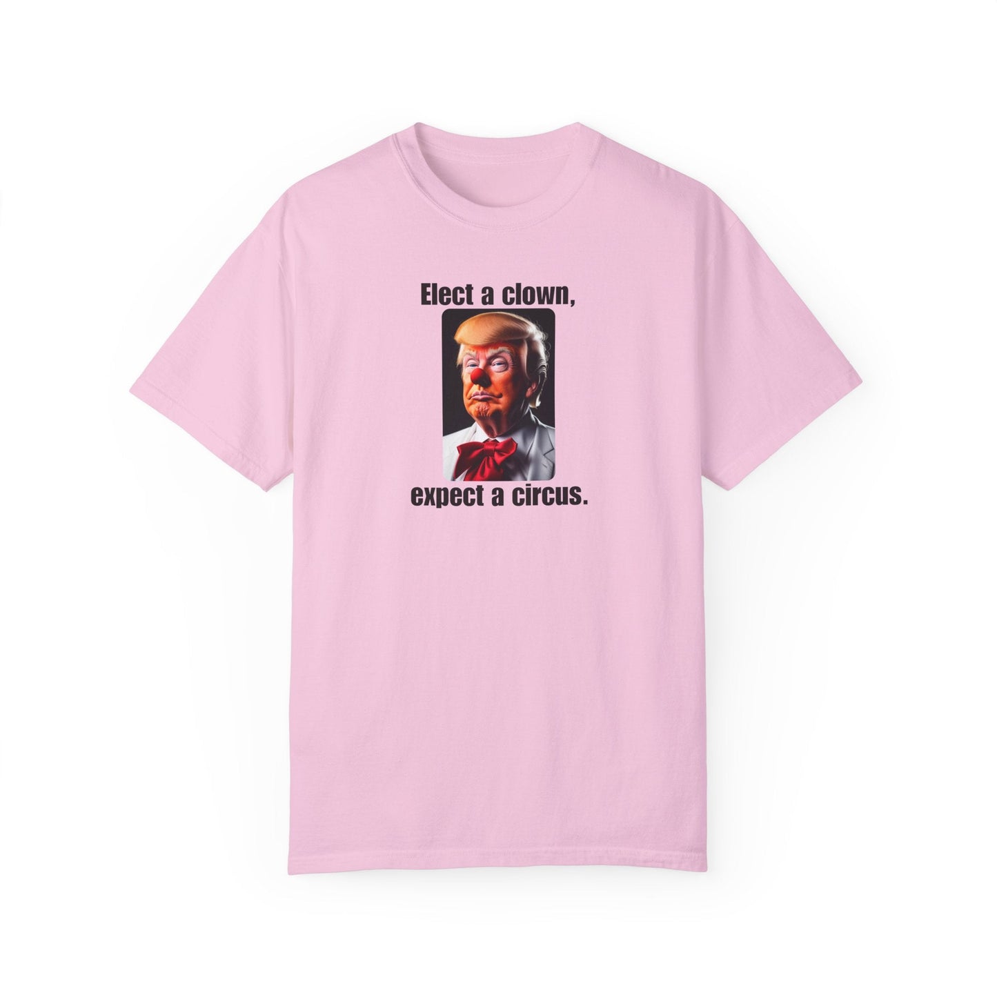 Humorous Political T-Shirt - 'Elect a Clown, Expect a Circus' Printify