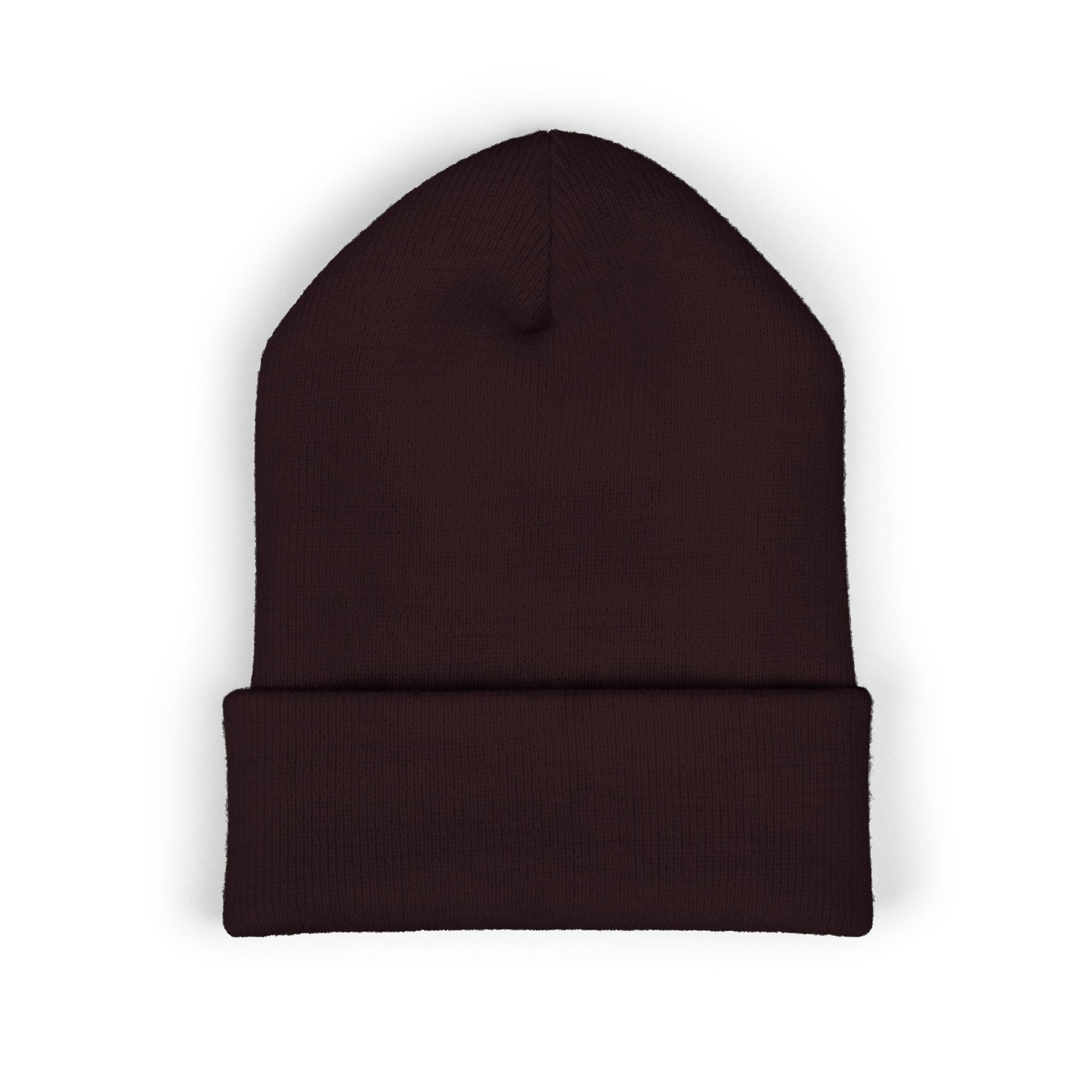 Big Beautiful Beanie — Embroidered Cuffed Knit Hat