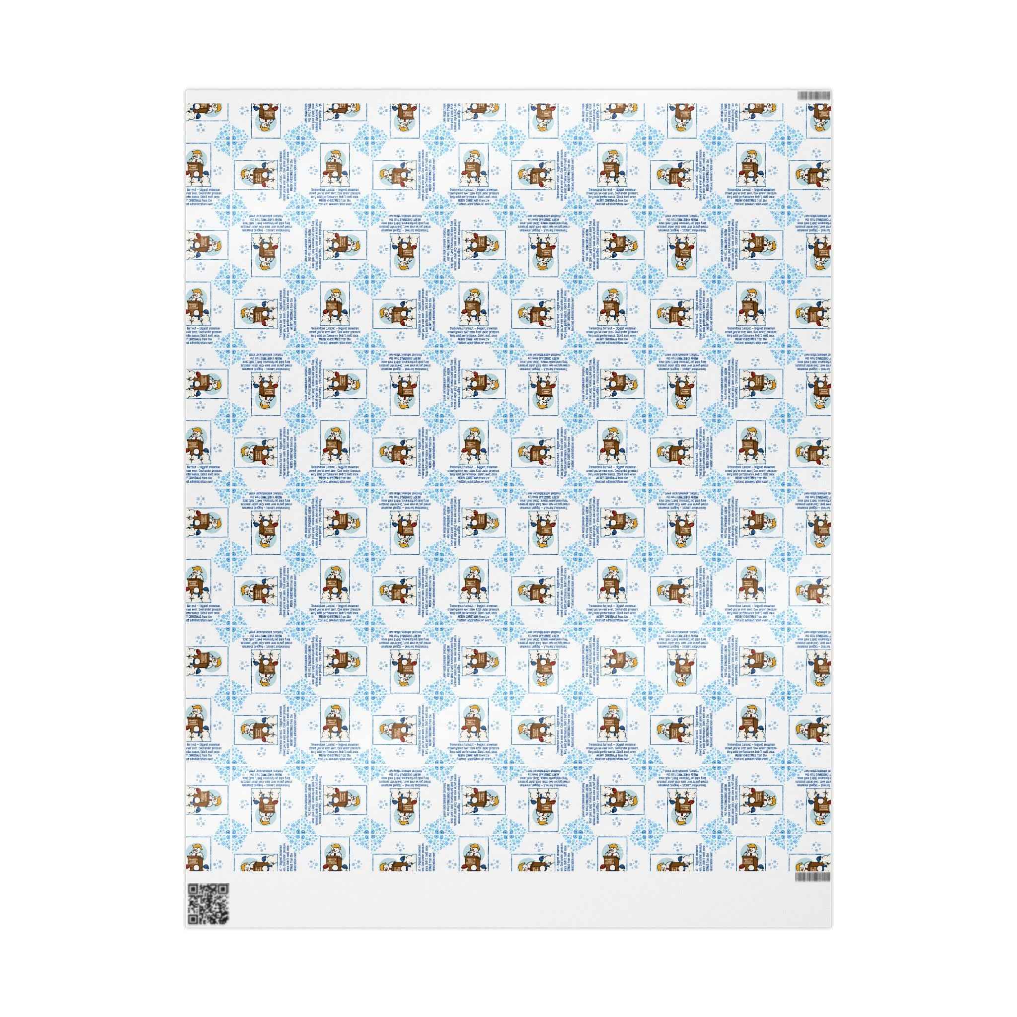Frosty’s Press Conference Wrapping Paper