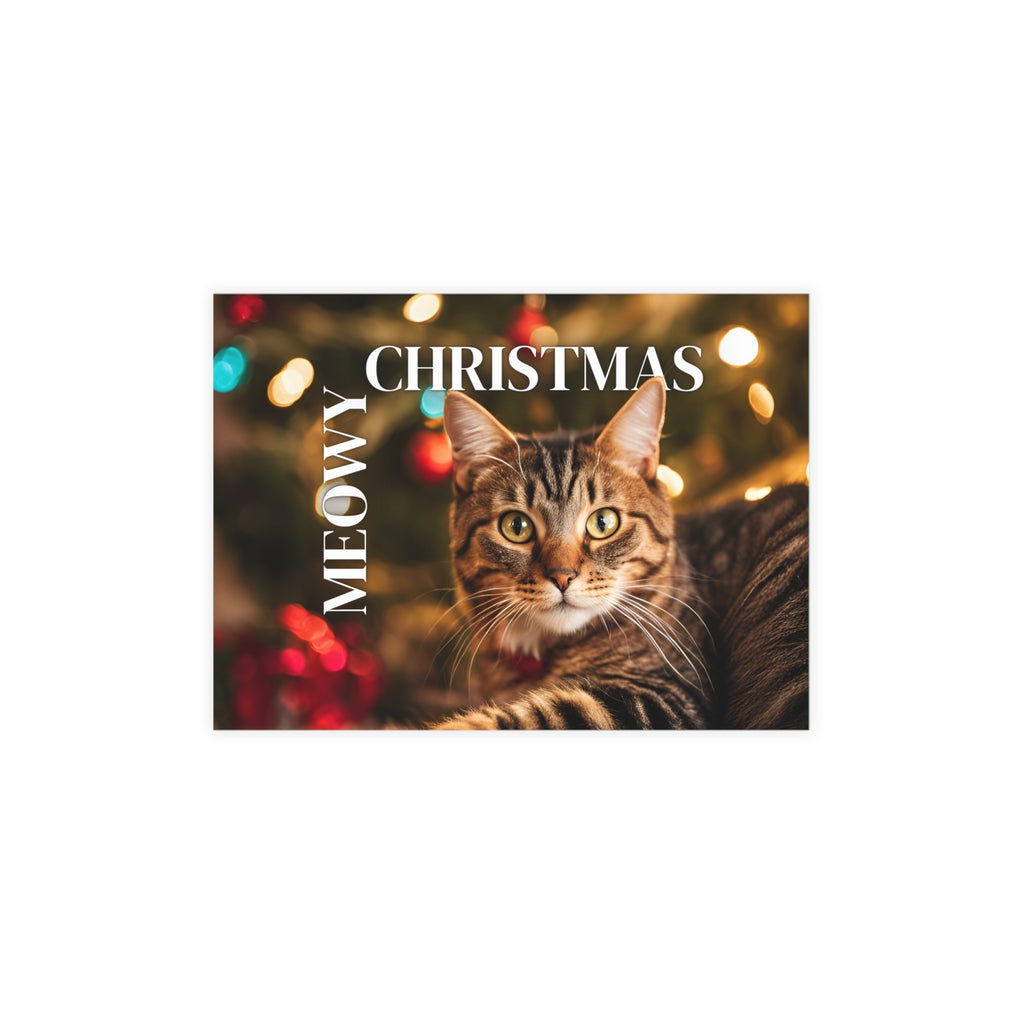 Meowy Christmas Postcard Bundles (envelopes included)