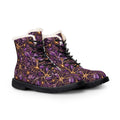 Beautifully Miswired Purple Neuron Boots | Epilepsy Awareness Women's Winter Boots