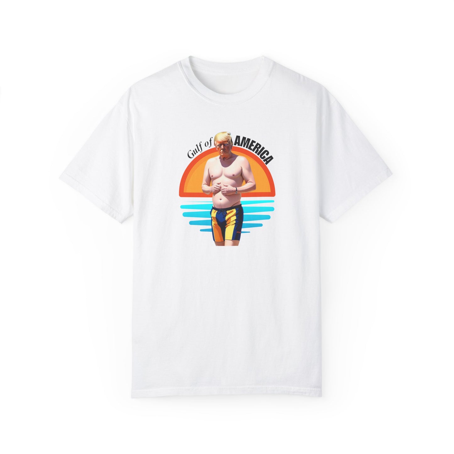 Gulf of America Graphic T-Shirt for Beach Lovers
