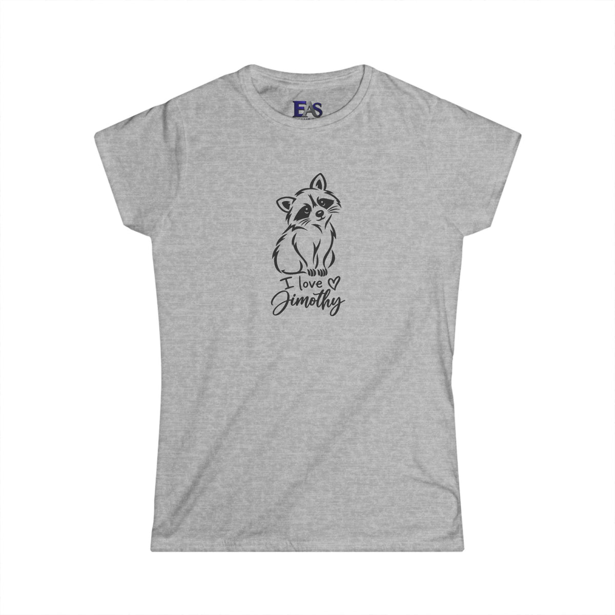 I Love Jimothy Women’s T-Shirt | Cute Raccoon Graphic Tee