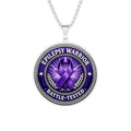 Epilepsy Warrior Necklace | Battle-Tested Awareness Pendant