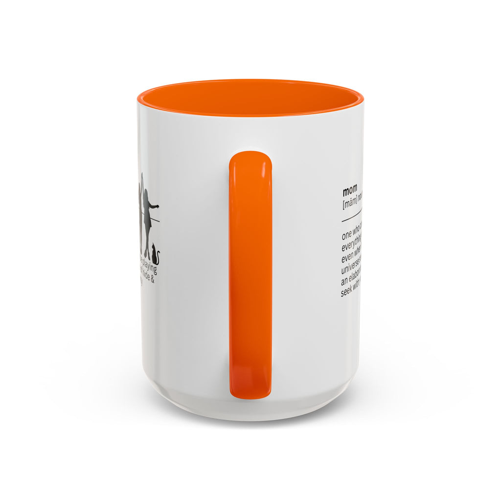 Mom Okay Accent Coffee Mug - Perfect Gift for Moms