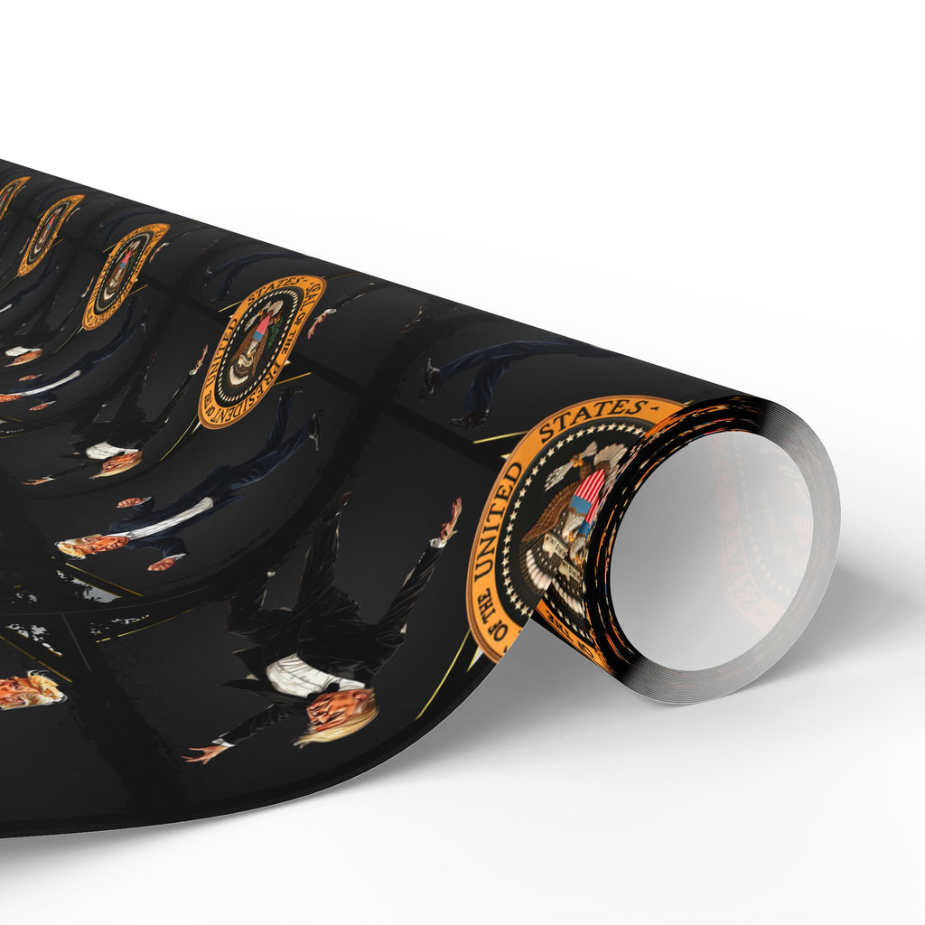 Dancing President Wrapping Paper