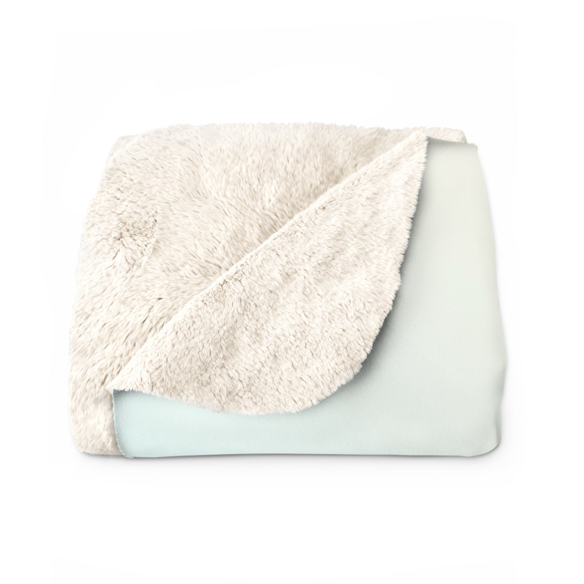 Cozy Paw Print Sherpa Fleece Blanket Printify
