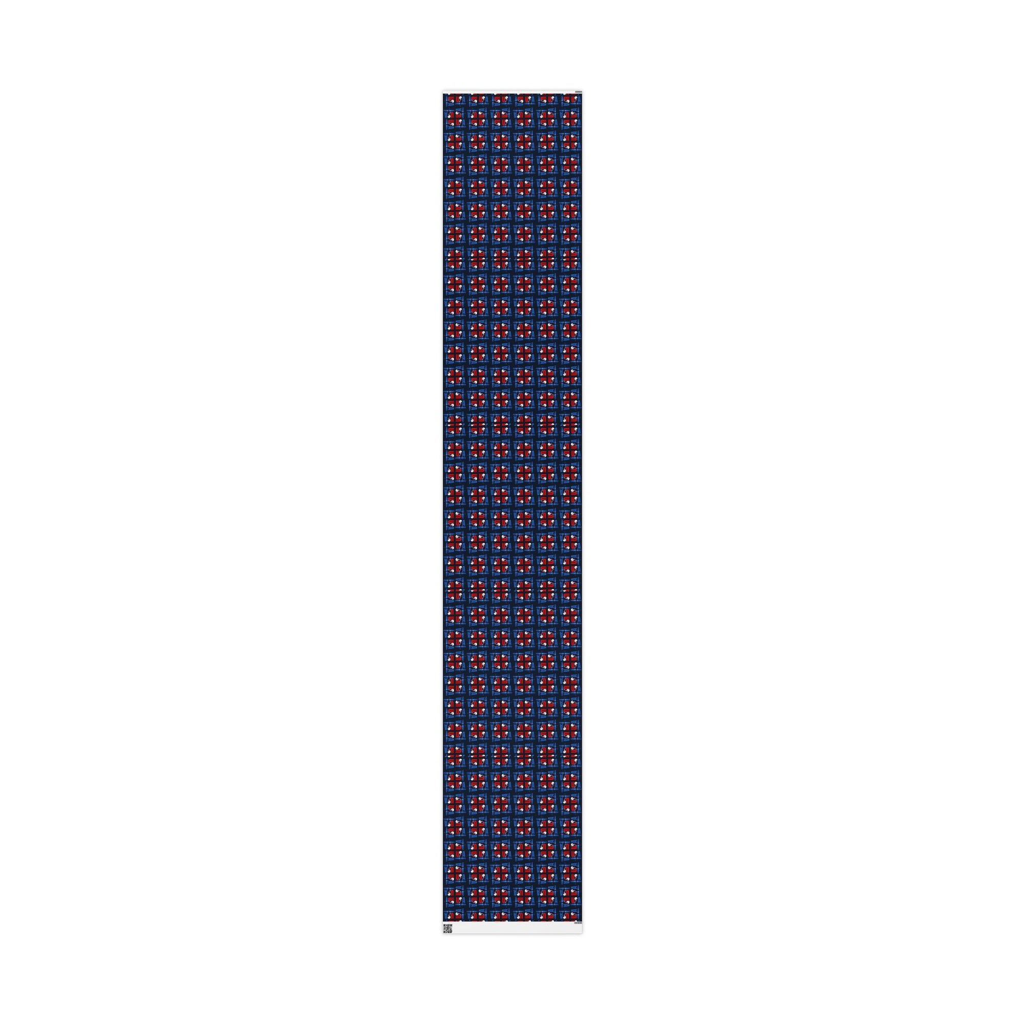 Patriotic USA Wrapping Paper for Celebrations and Holidays