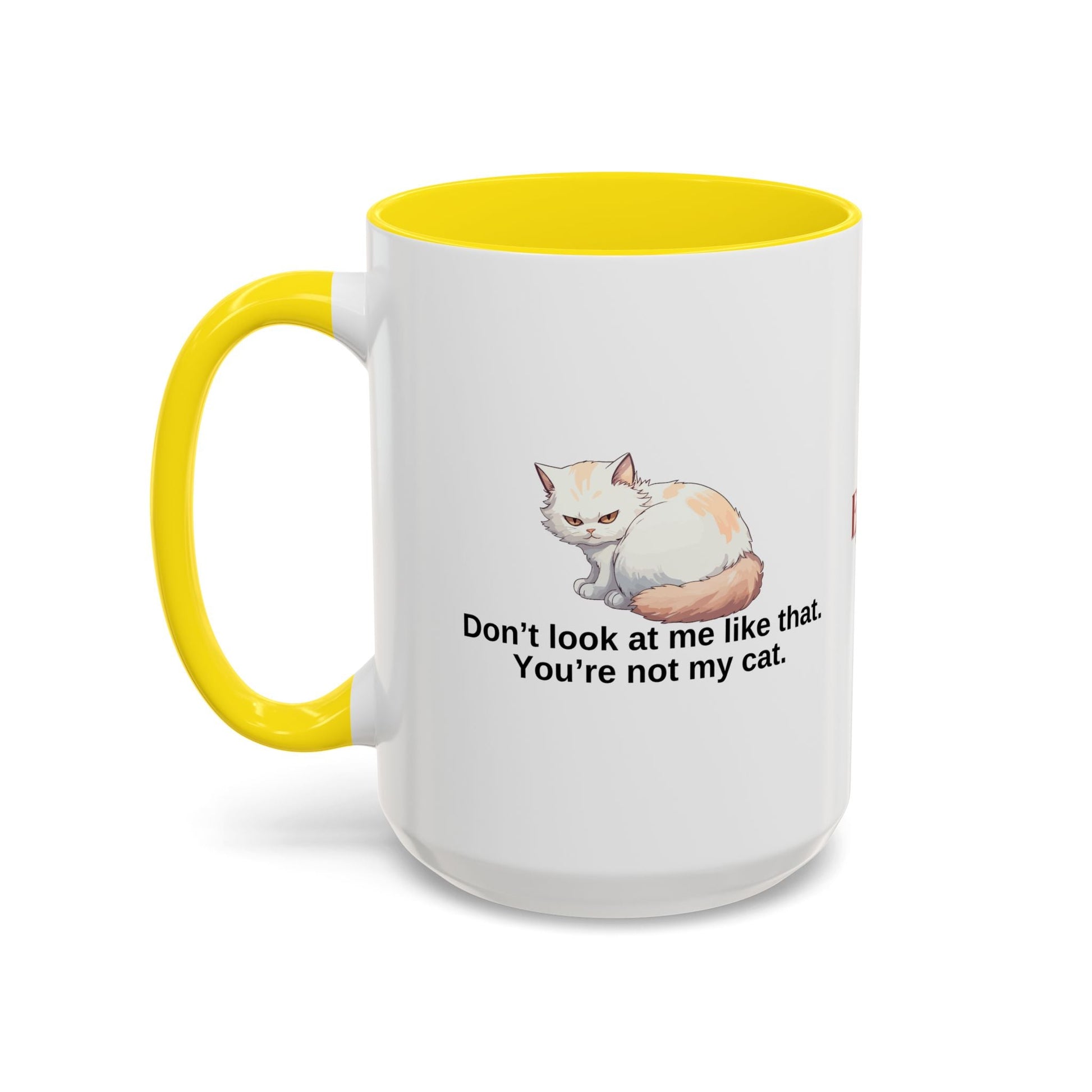 Humorous Cat Lover's Coffee Mug - 11/15oz Accent Mug Printify
