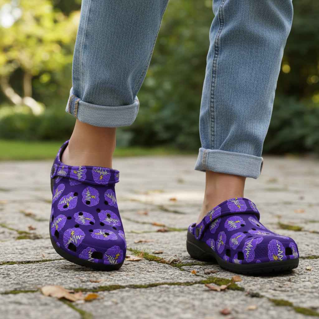 Neurostrong Clogs – Epilepsy Awareness EVA Comfort Shoes