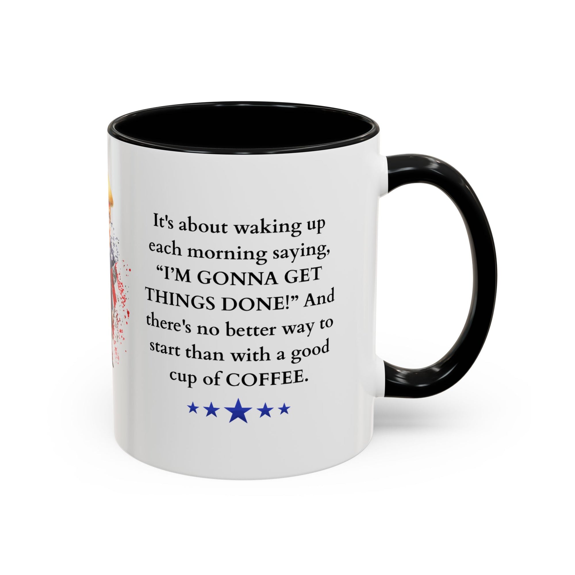 Donald Trump Motivational Coffee Mug: Mocha Inspiration