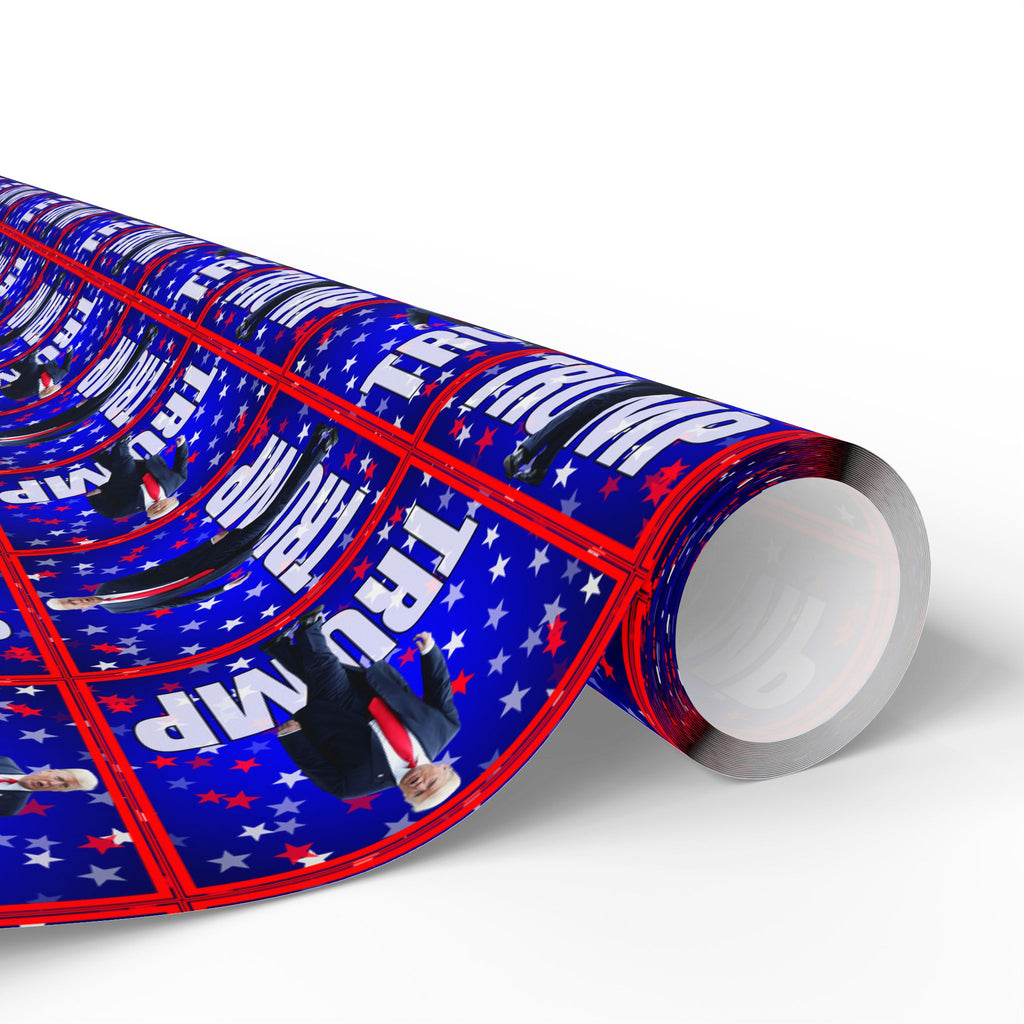 All Occasion Trump Themed Wrapping Paper