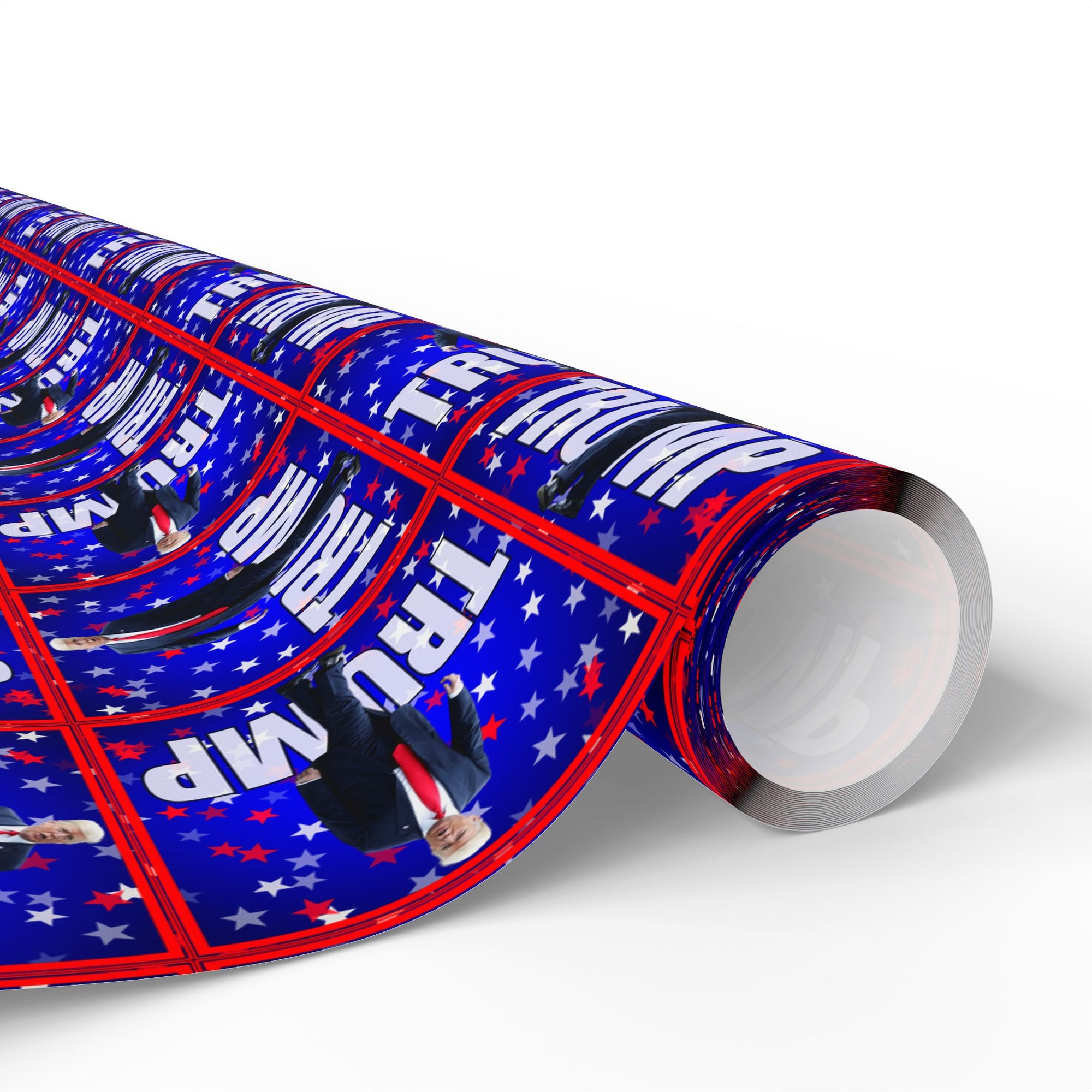 All Occasion Trump Themed Wrapping Paper