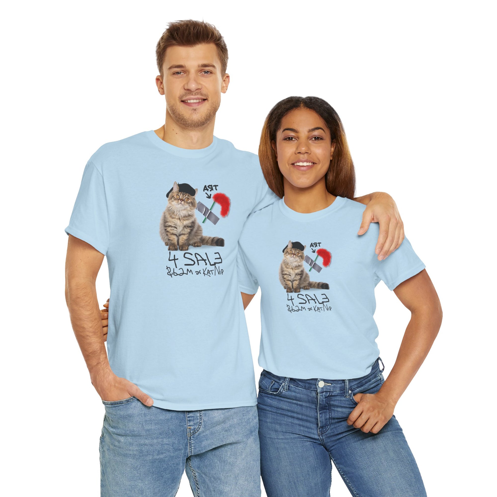 Duct Tape Art Unisex Heavy Cotton Tee