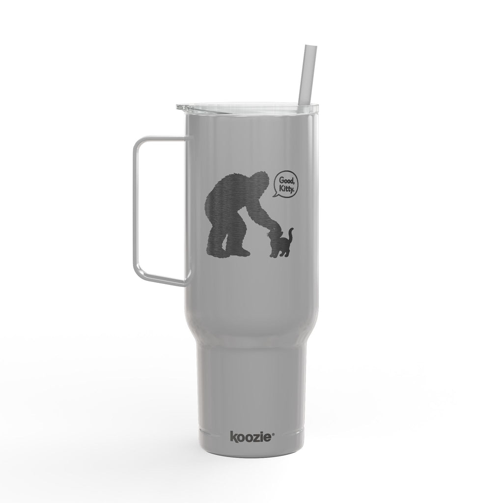 Bigfoot & Cat “Good, Kitty.” 40 oz Insulated Tumbler