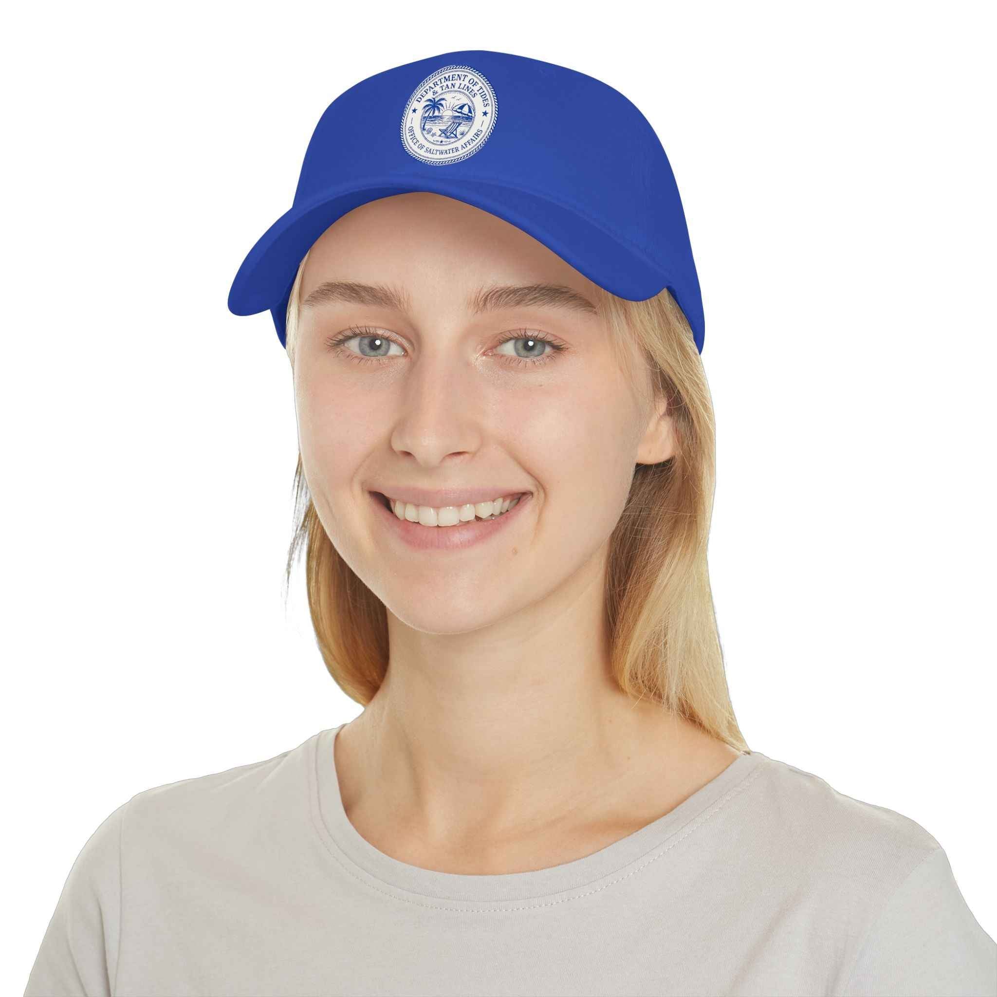 Department of Tides & Tan Lines Dad Cap – Coastal Seal Hat, Office of Saltwater Affairs