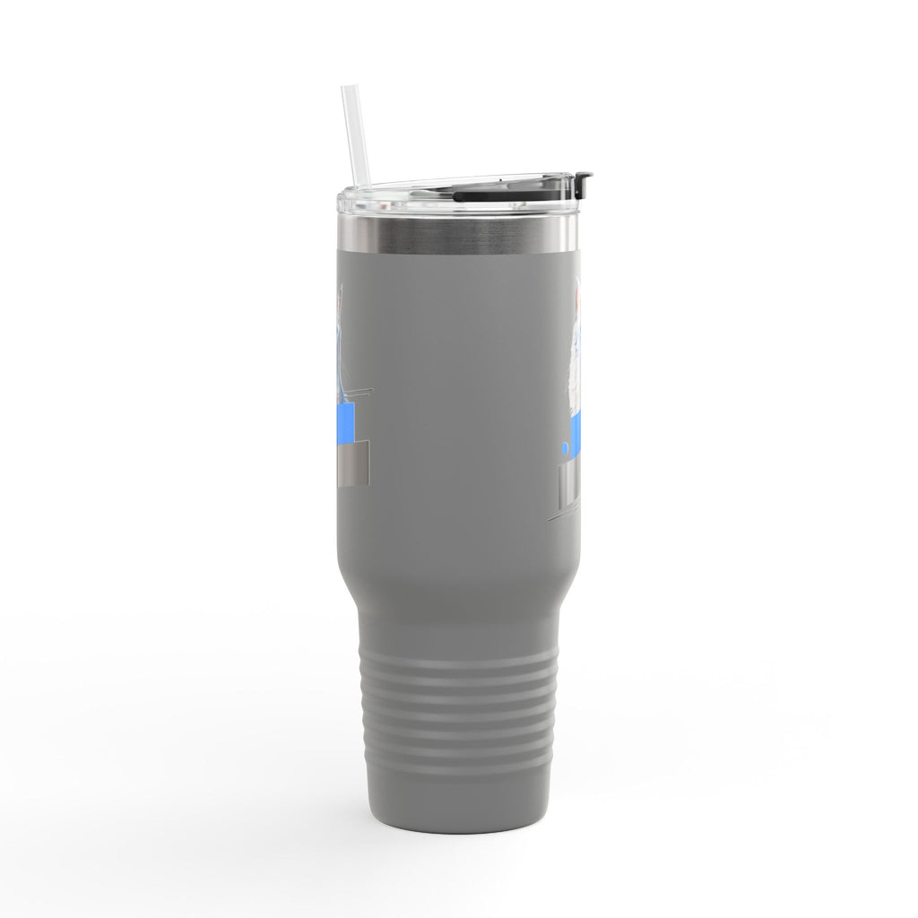 Cat Lover's Insulated Travel Mug, 40oz - Perfect for On-the-Go Coffee & Tea