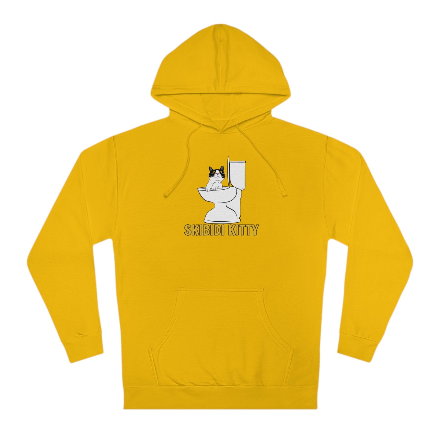 Skibidi Kitty Unisex Hooded Sweatshirt