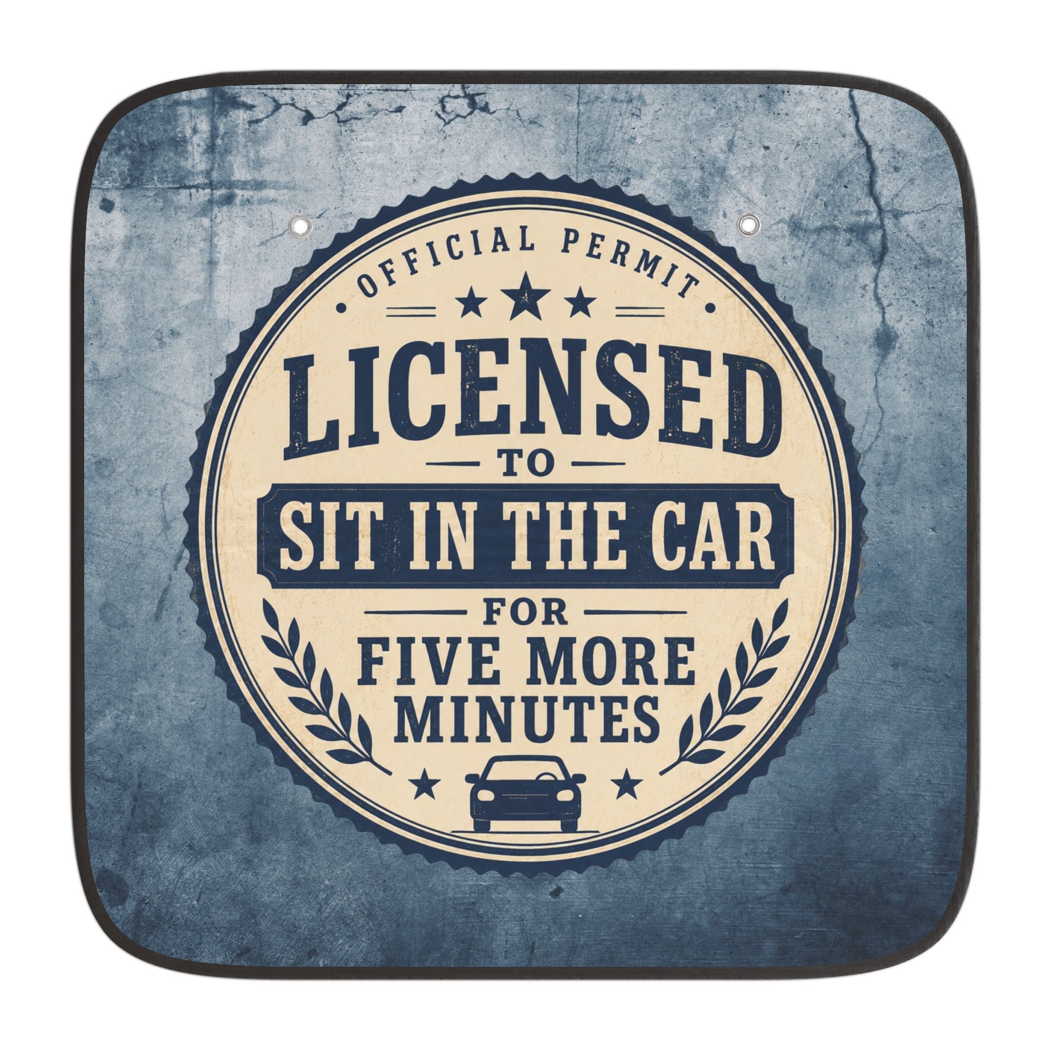 Licensed to Sit in the Car Sun Shades