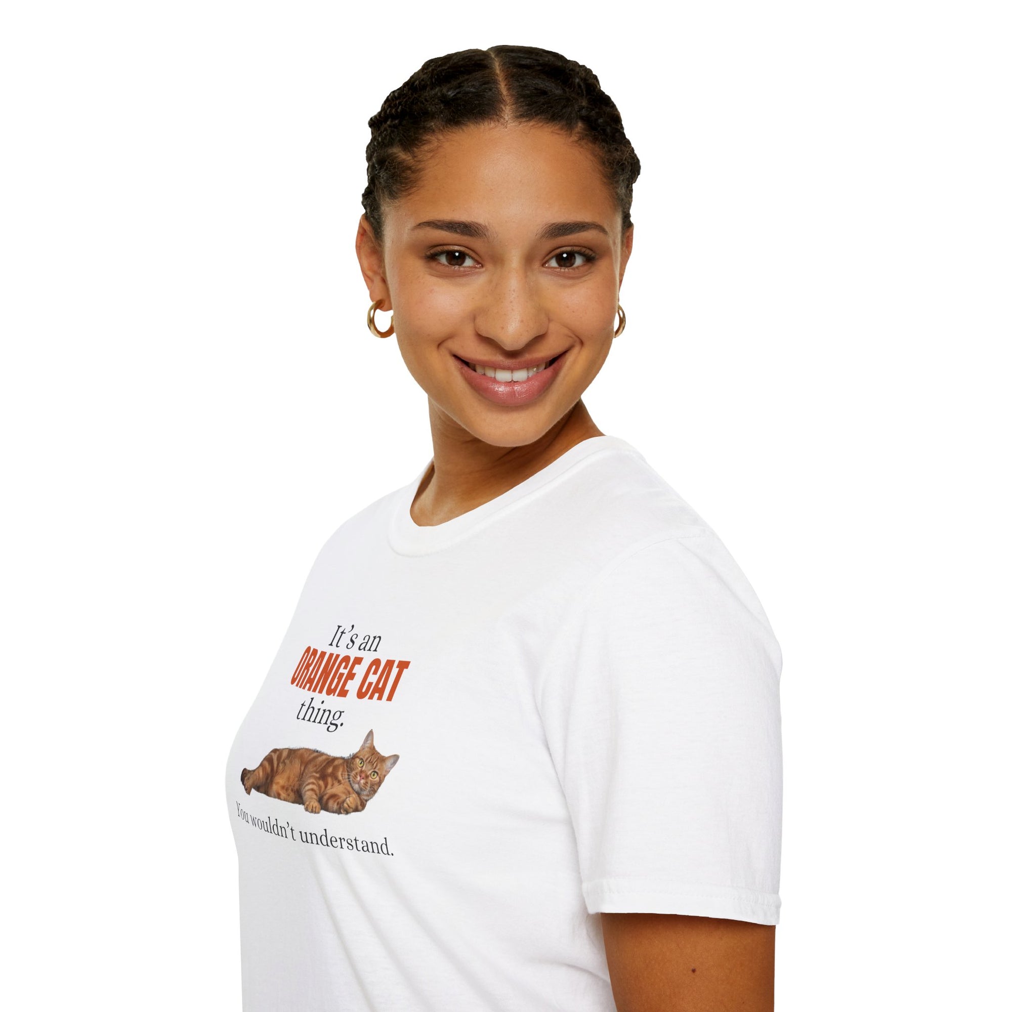 It's an Orange Cat Thing Unisex Softstyle T-Shirt
