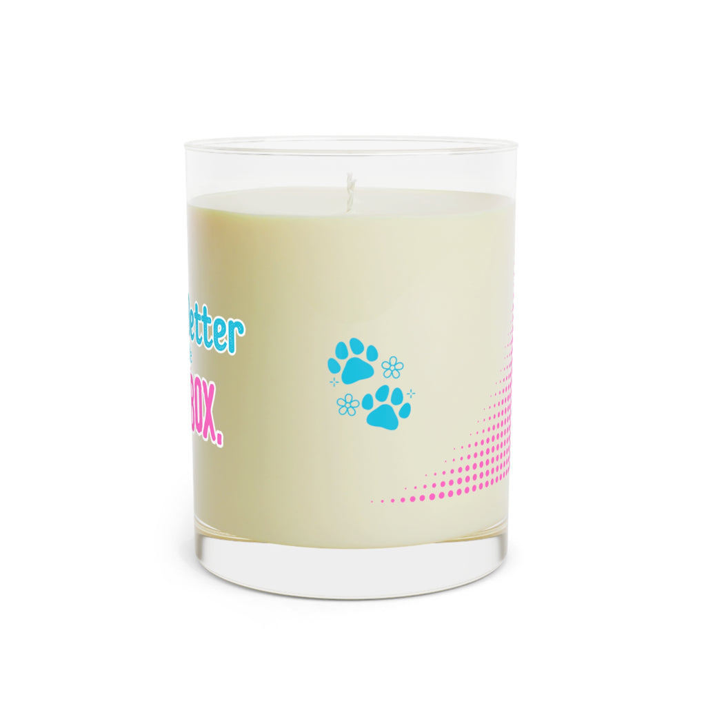 Smells Better Than the Litter Box Two-Wick Soy Candle 11oz Glass
