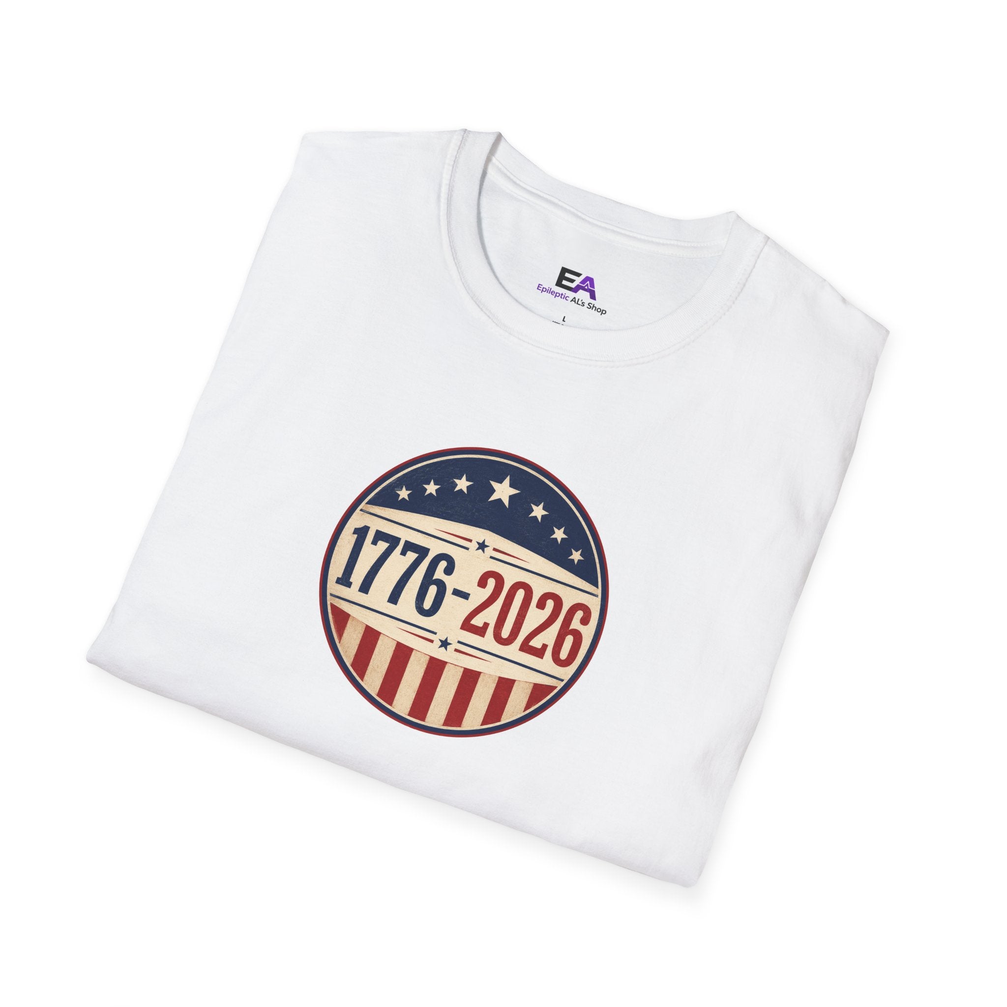 1776–2026 USA Patriotic T-Shirt | Vintage Americana Anniversary Tee