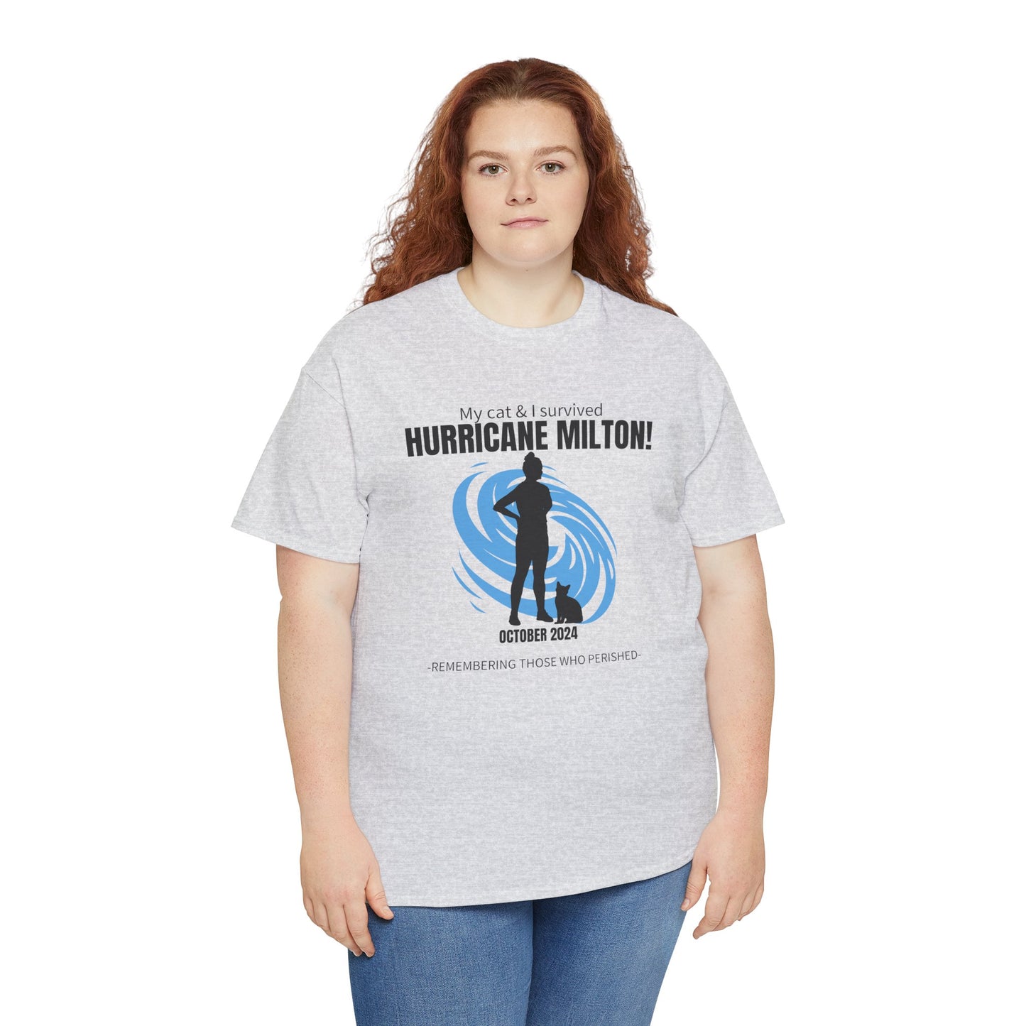 Hurricane Milton Survivor Unisex Heavy Cotton Tee