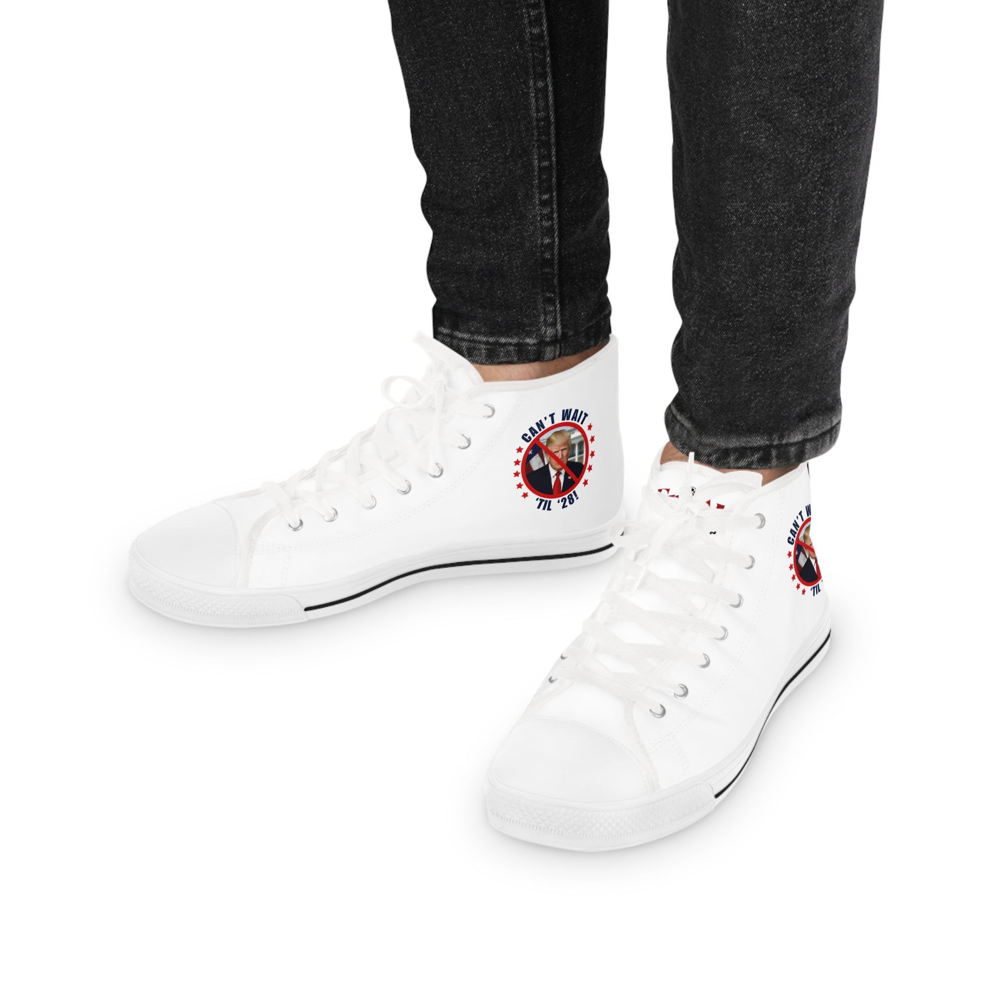 Can't Wait 'Til '28 Men’s High Top Sneakers