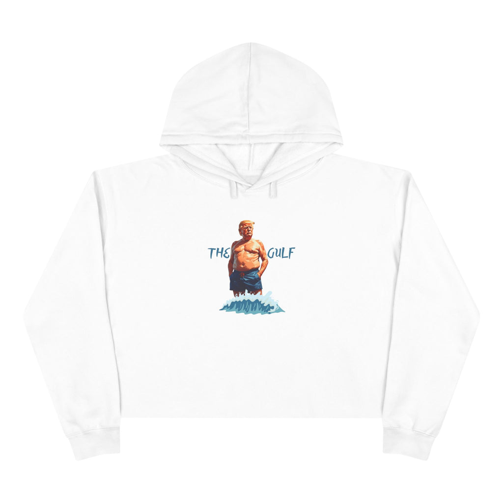 Trump's Gulf Crop Hoodie - Gift for Ocean Lovers
