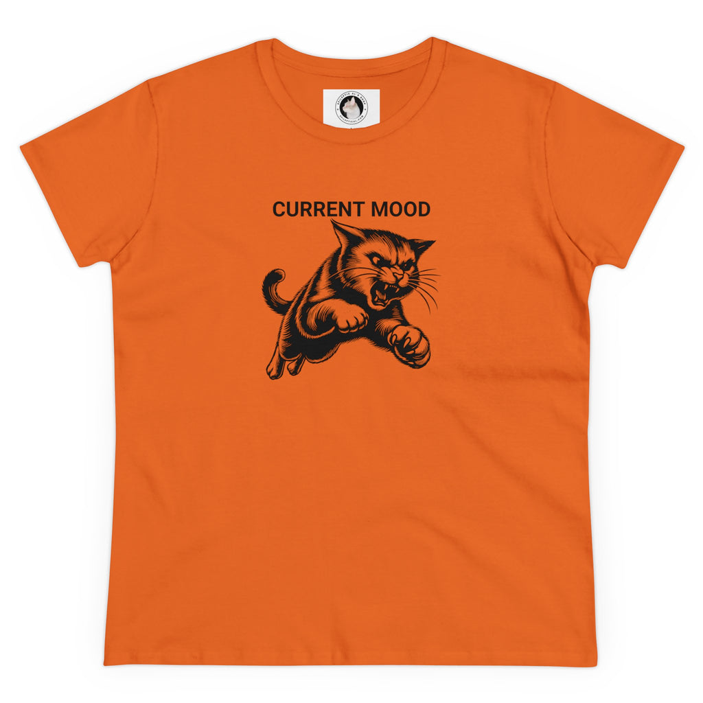 Current Mood: Fightin' Women's Midweight Cotton Tee