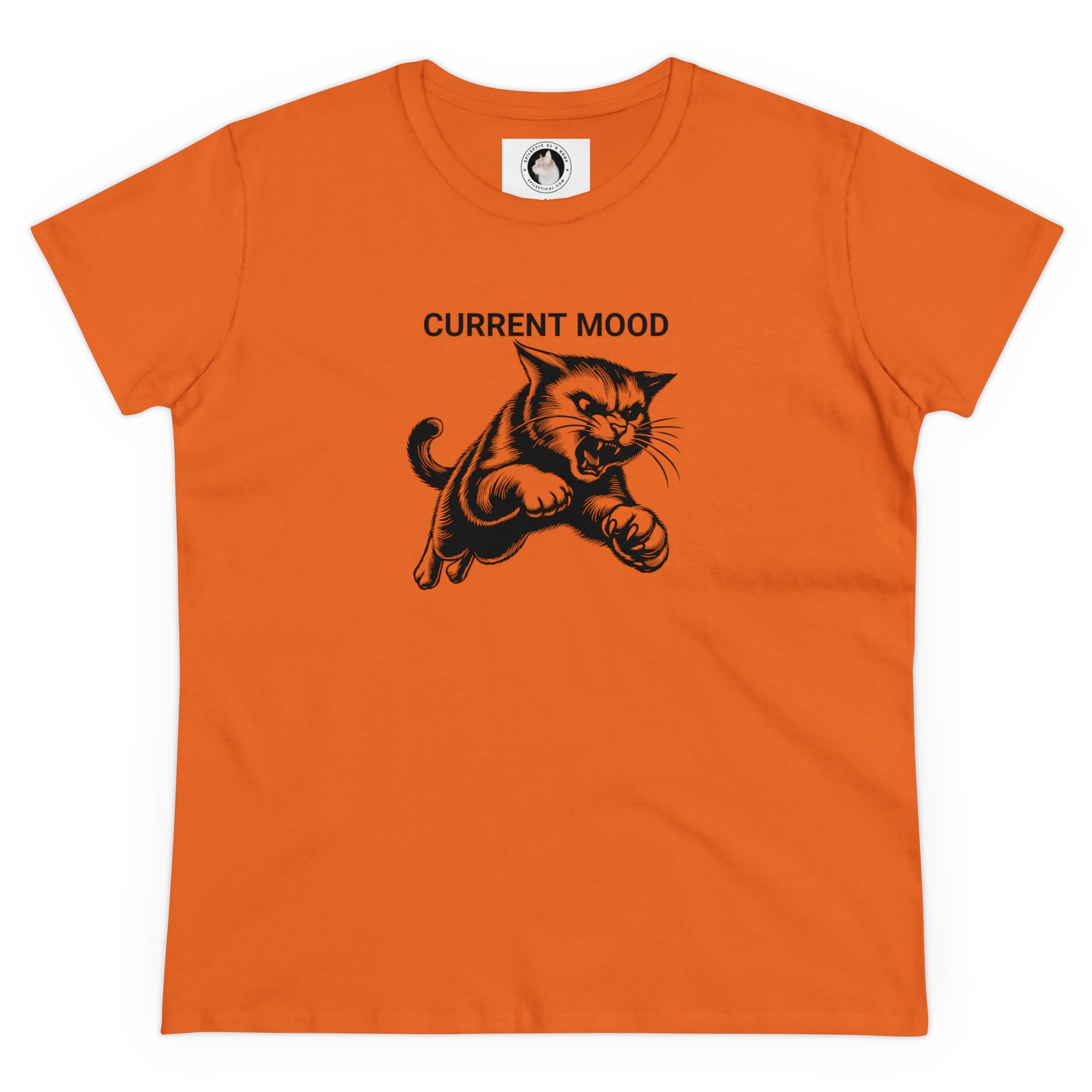 Current Mood: Fightin' Women's Midweight Cotton Tee
