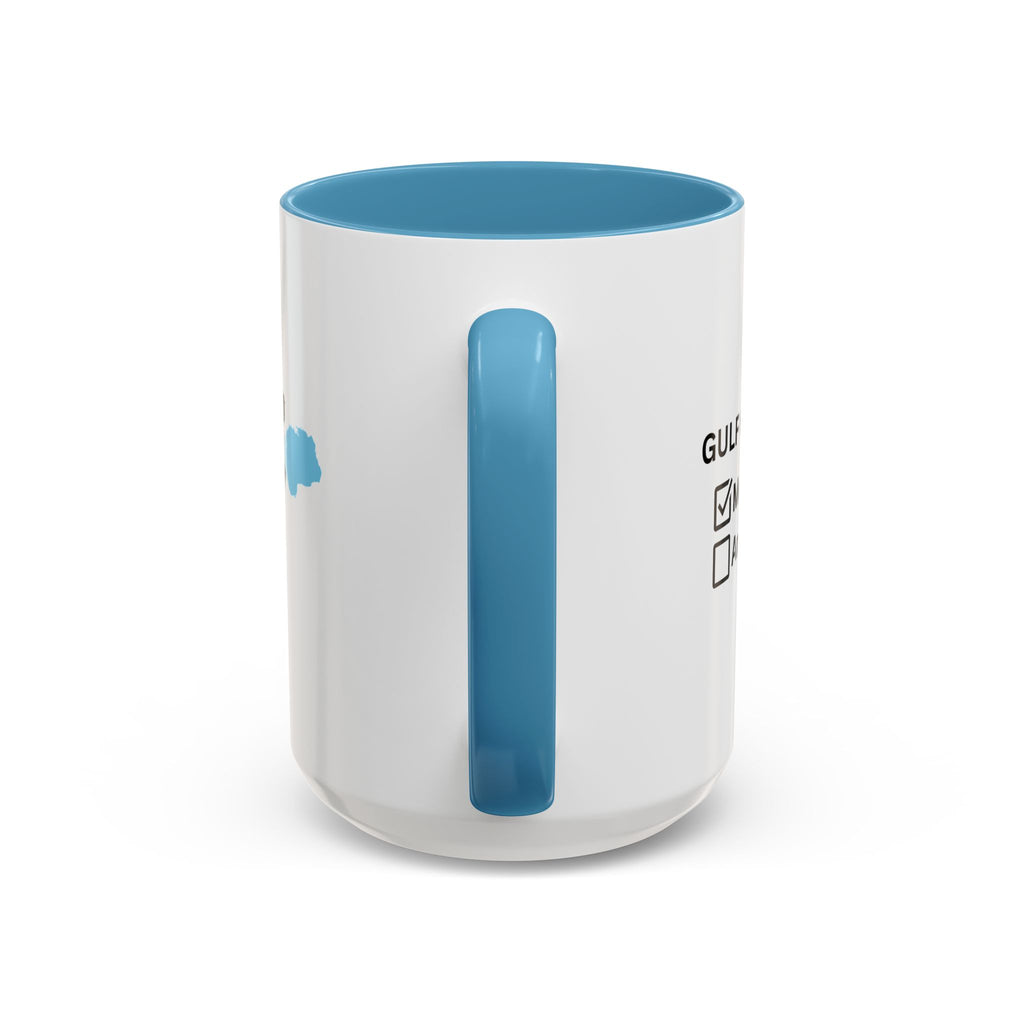 Gulf of Mexico Checkbox Accent Coffee Mug
