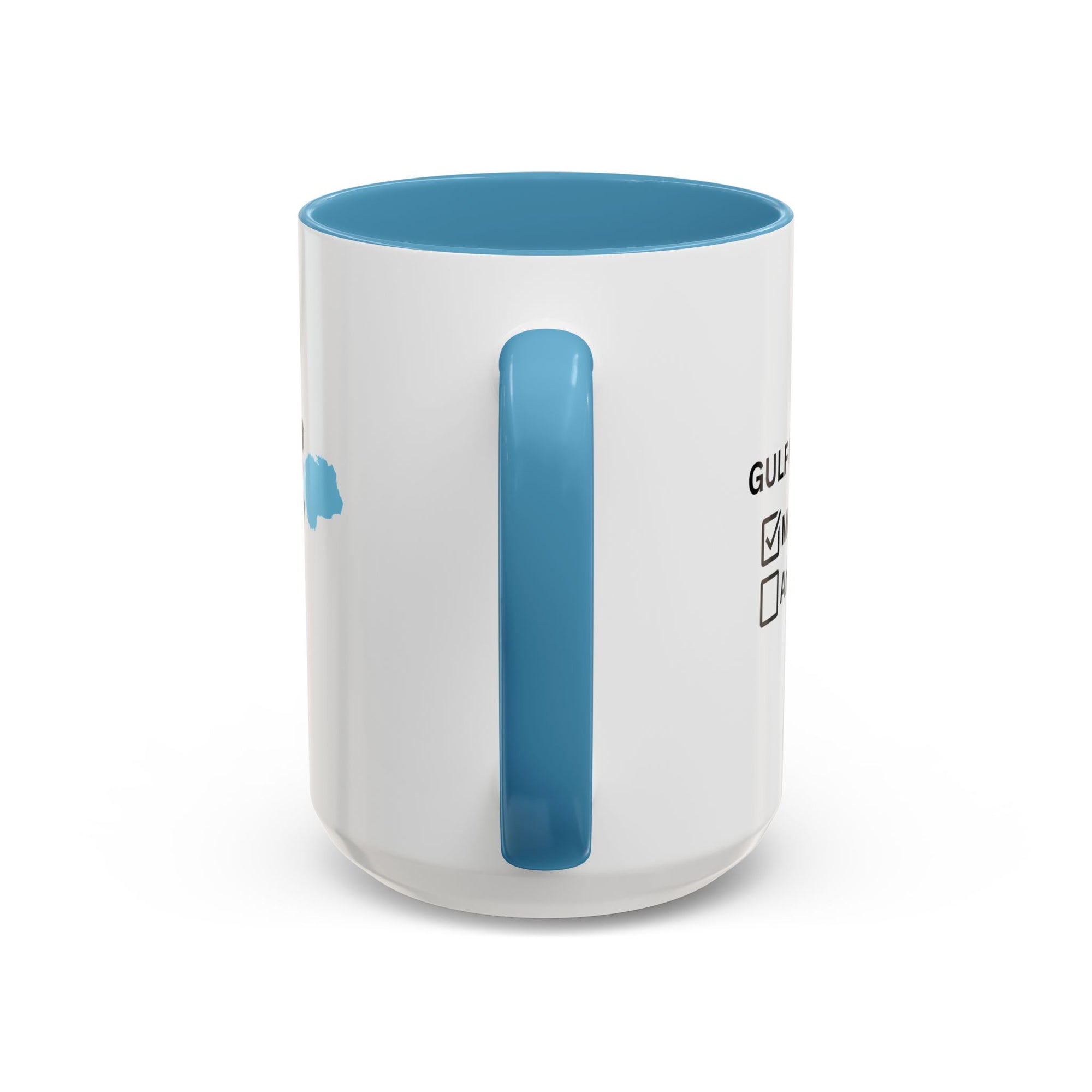 Gulf of Mexico Checkbox Accent Coffee Mug
